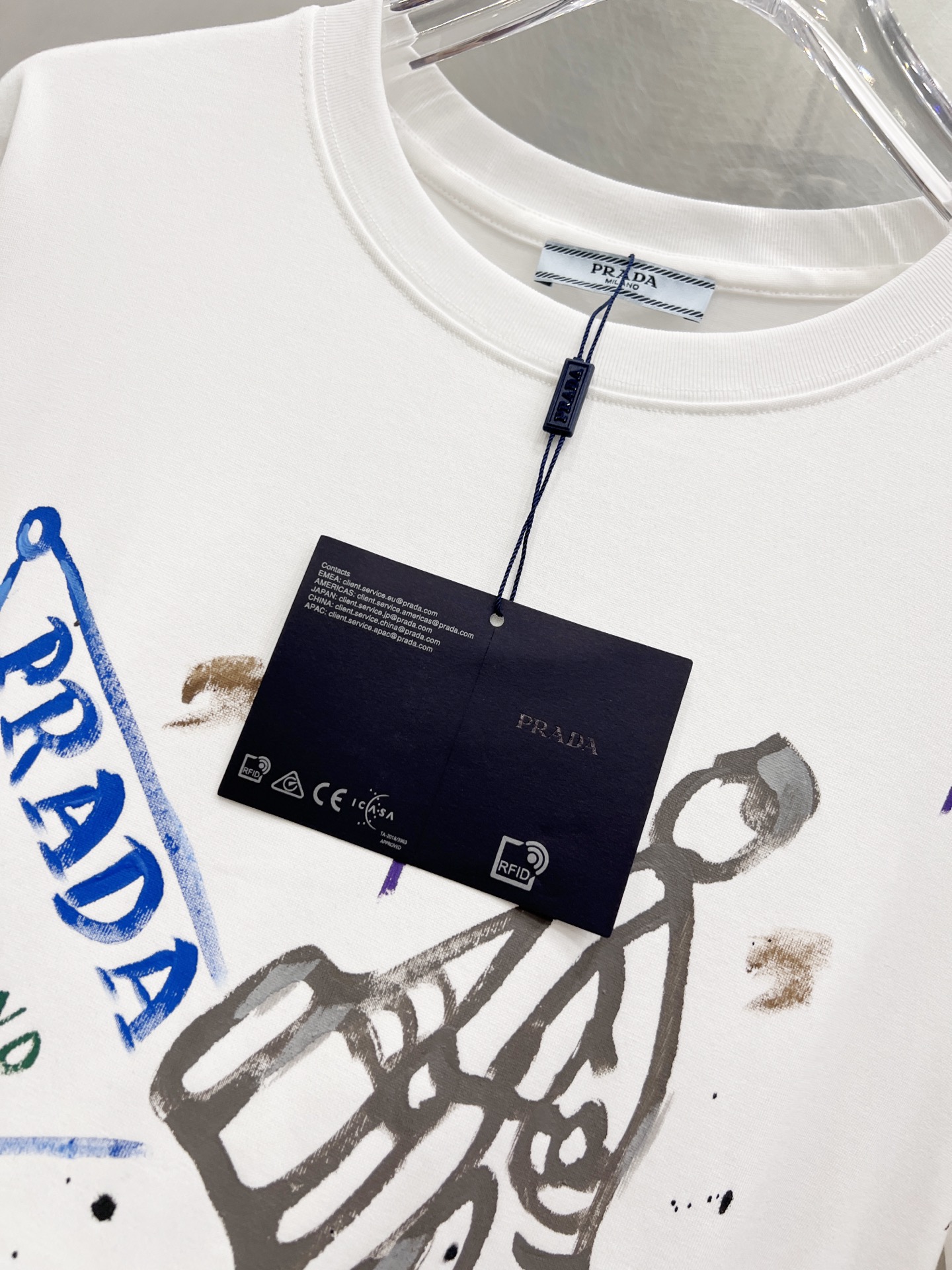 Prada Basic Clothing Cotton S-l-xxl