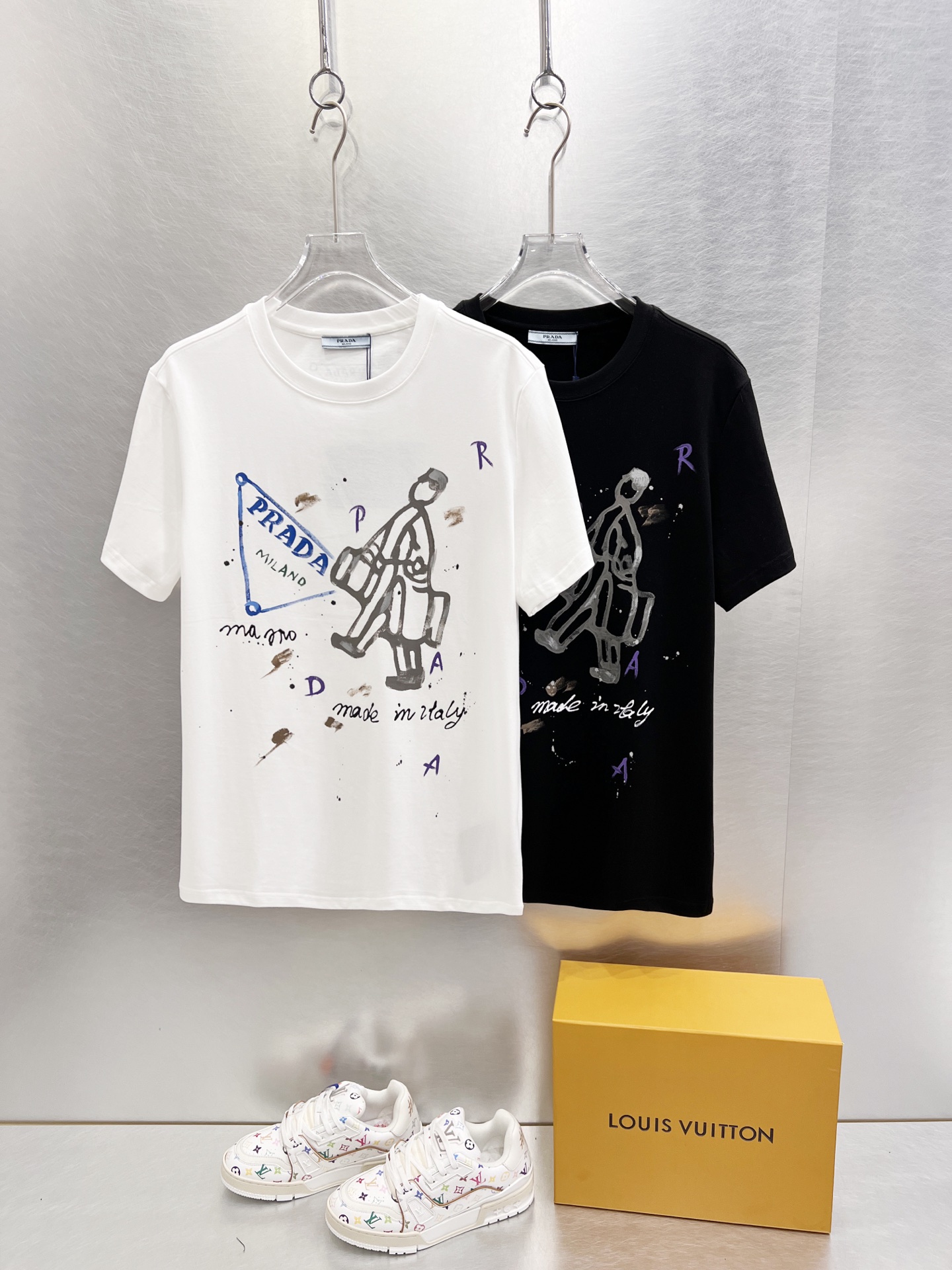 Prada Basic Clothing Cotton S-l-xxl