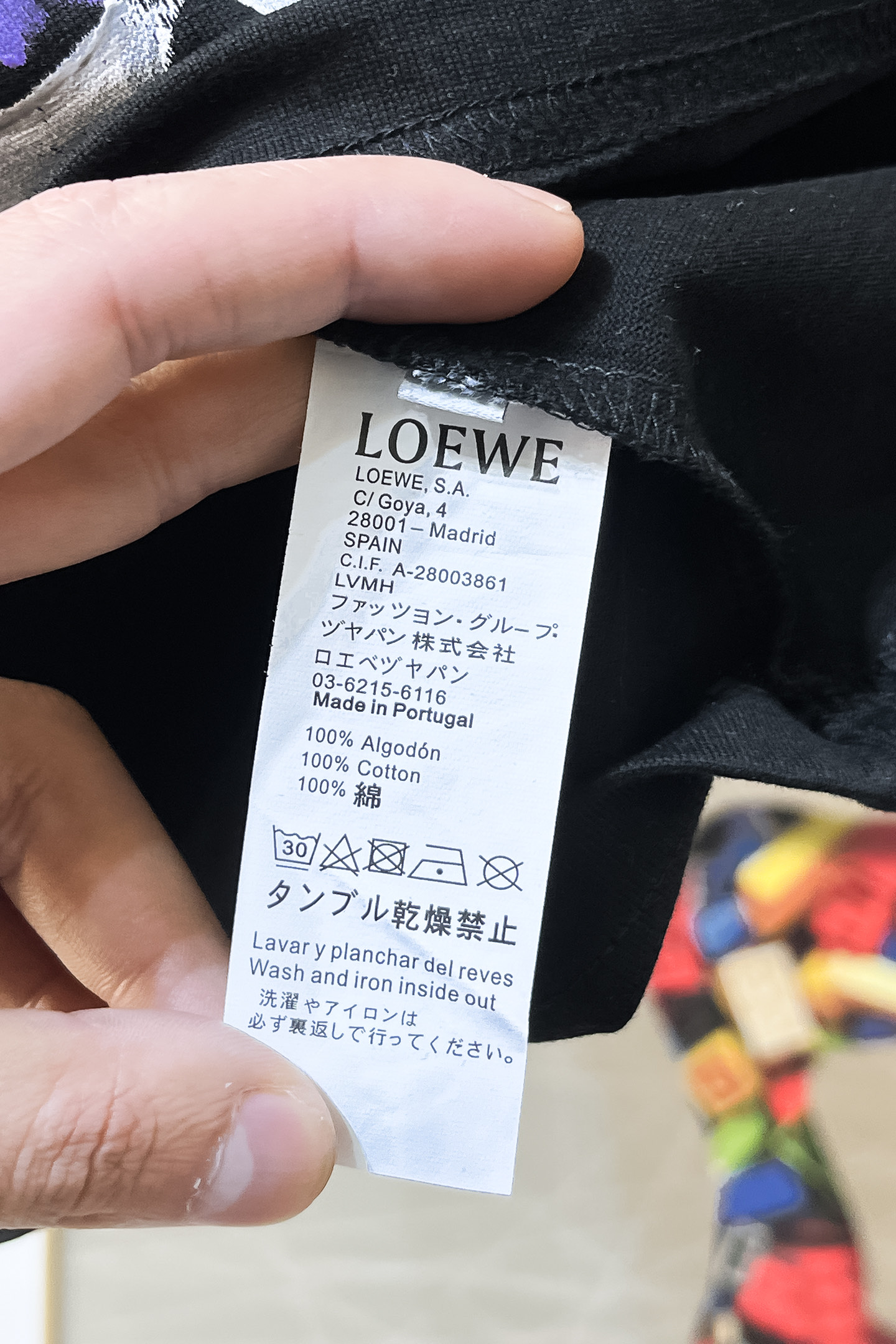 Loewe Basic Clothing Cotton S-l-xxl