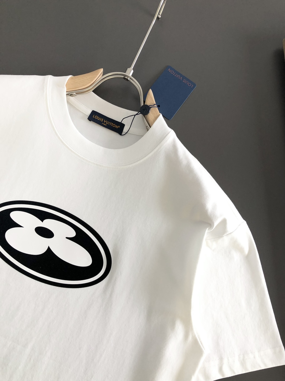 Louis Vuitton Couple Basic Clothing Cotton Loose Fit S-xxxl