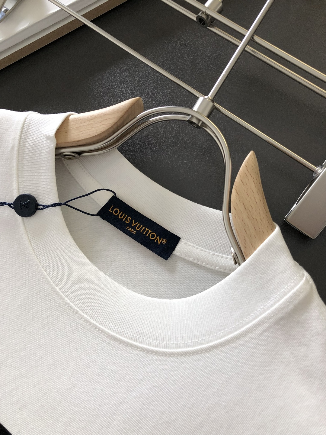 Louis Vuitton Couple Basic Clothing Cotton Loose Fit S-xxxl