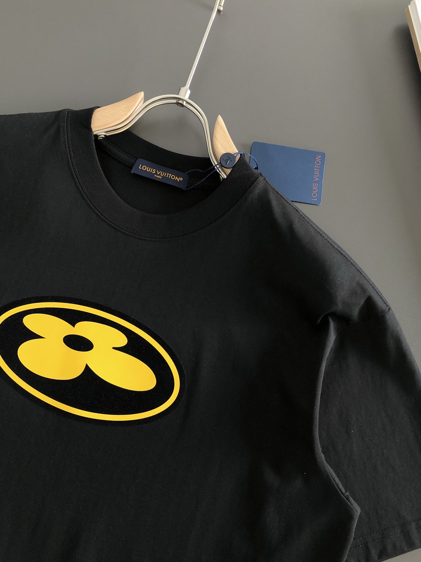 Louis Vuitton Couple Basic Clothing Cotton Loose Fit S-xxxl