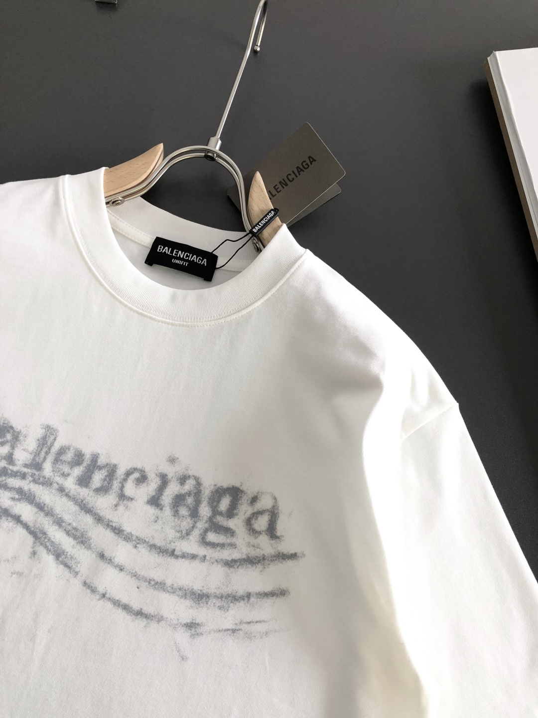 Balenciaga Couple Basic Clothing Cotton Printed S-m-l-xxl