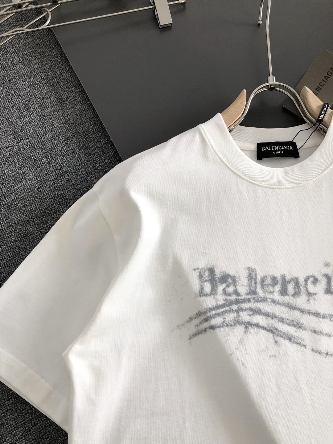 Balenciaga Couple Basic Clothing Cotton Printed S-m-l-xxl