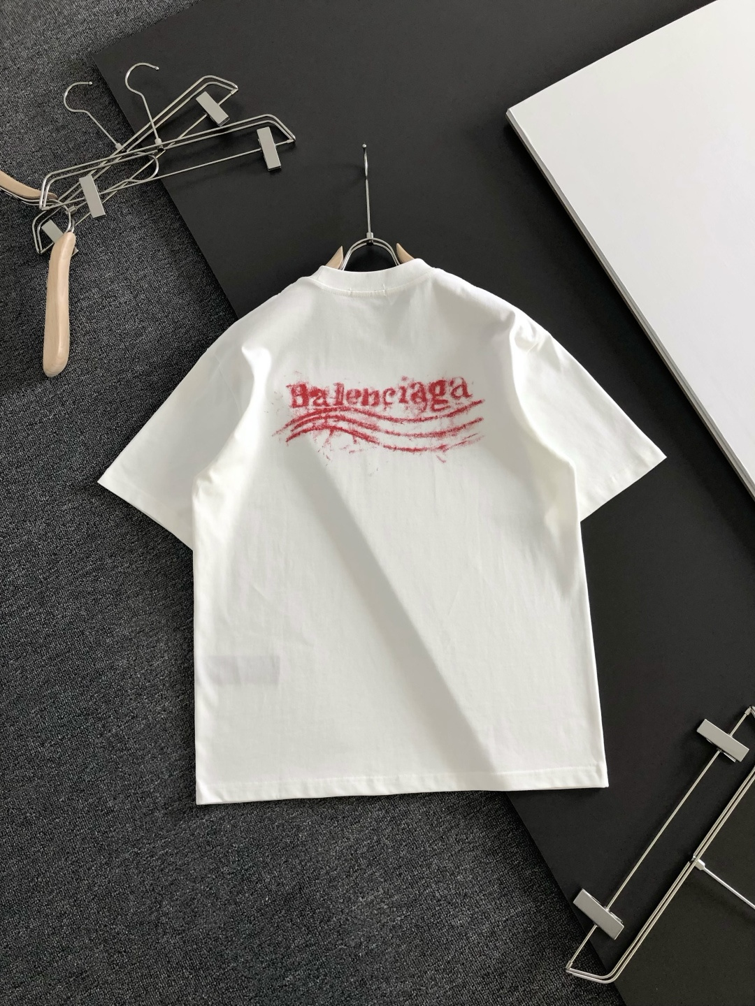 Balenciaga Couple Basic Clothing Cotton Printed S-m-l-xxl