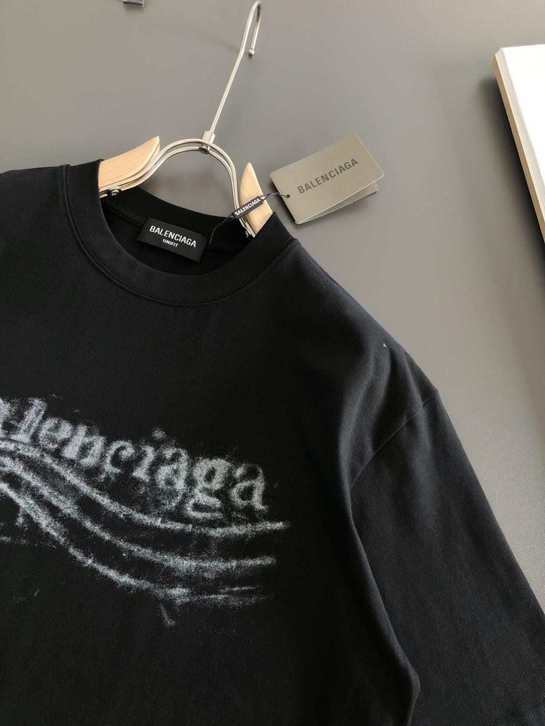 Balenciaga Couple Basic Clothing Cotton Printed S-m-l-xxl