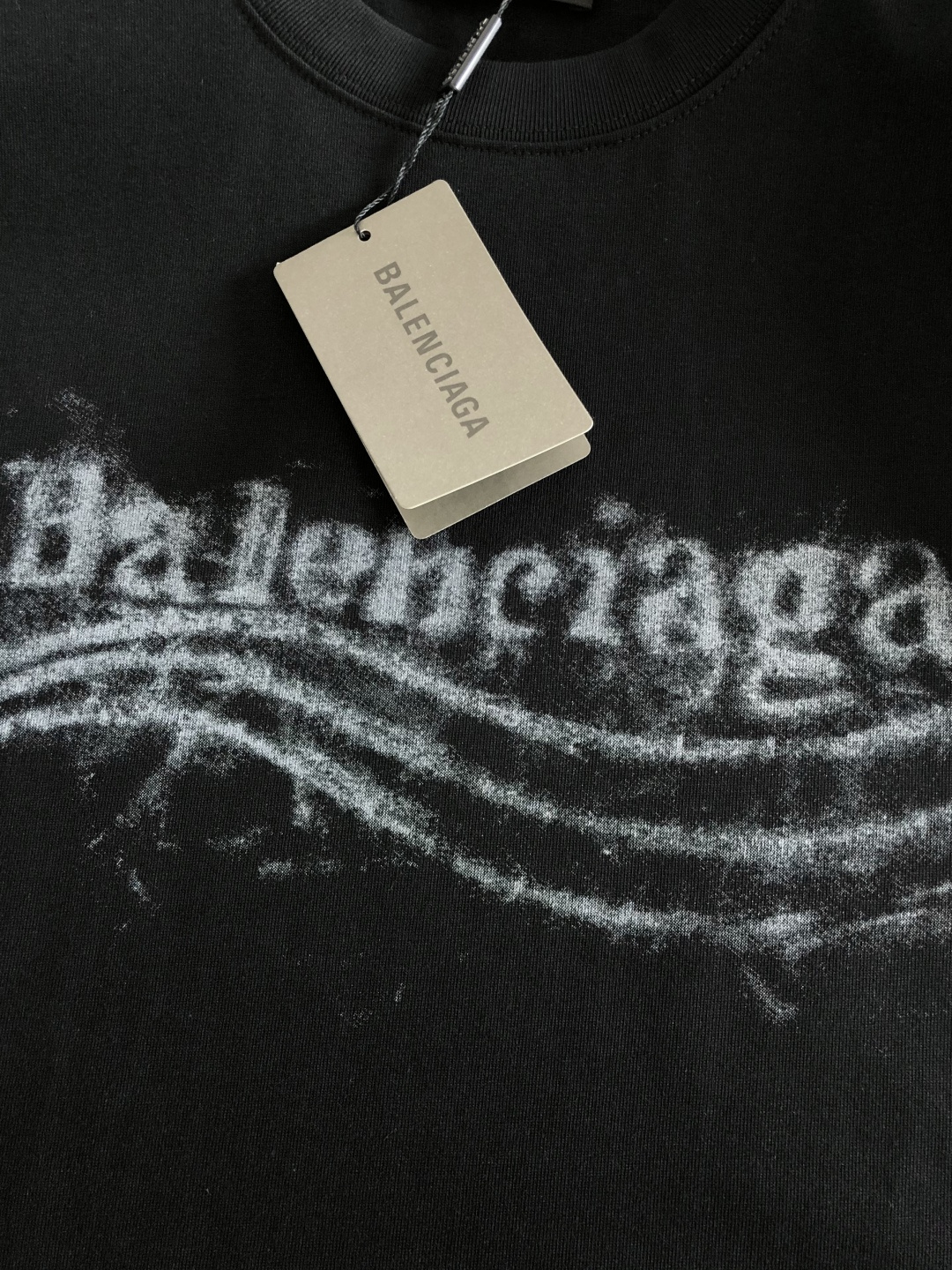 Balenciaga Couple Basic Clothing Cotton Printed S-m-l-xxl