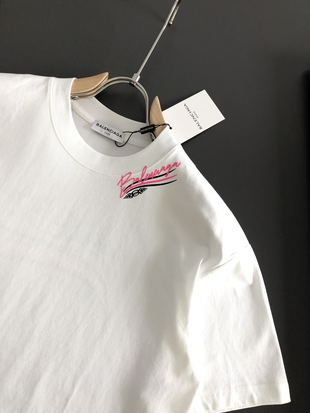 Balenciaga Couple Basic Clothing Cotton Loose Fit S-l-xxxl