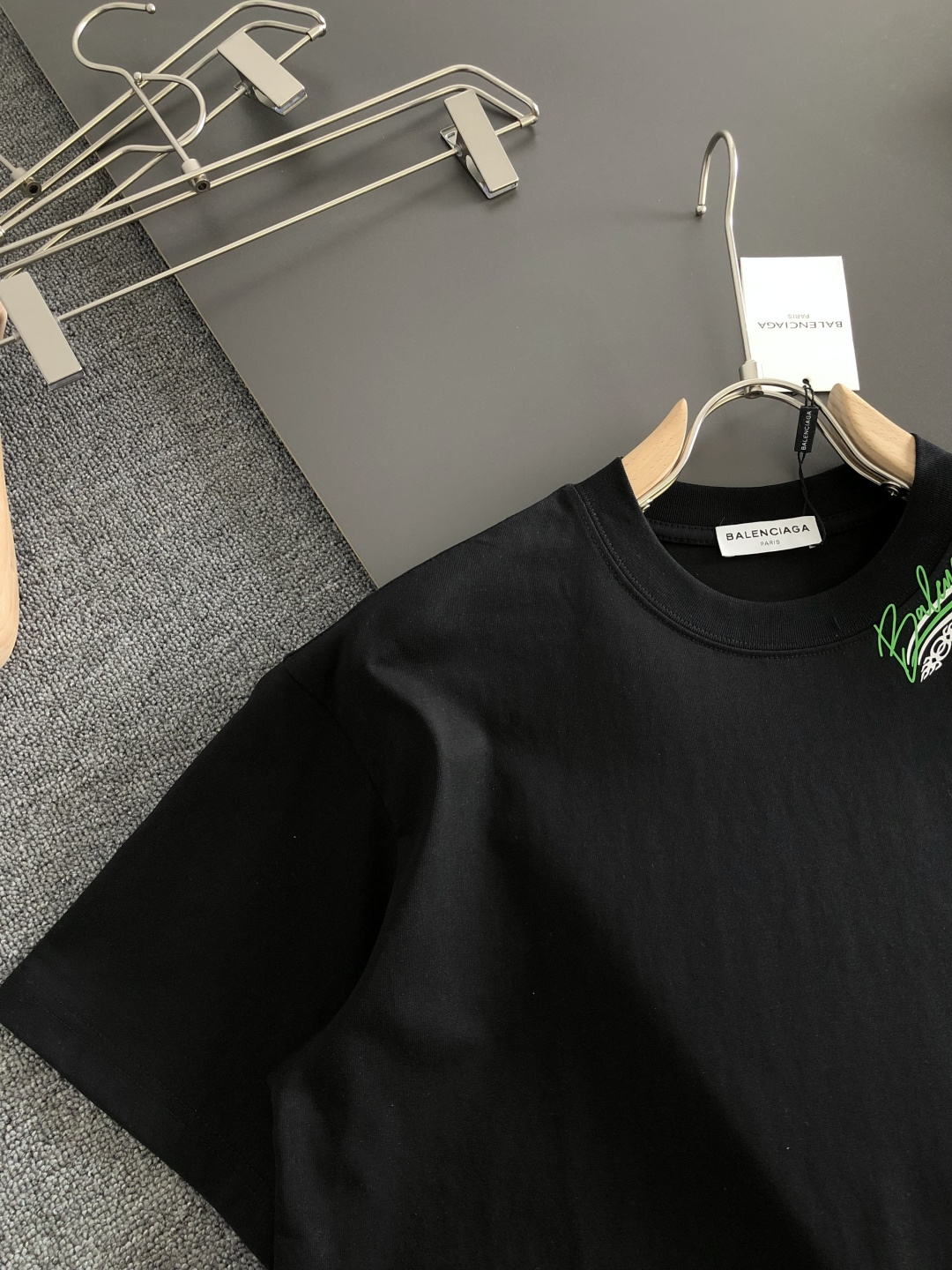 Balenciaga Couple Basic Clothing Cotton Loose Fit S-l-xxxl