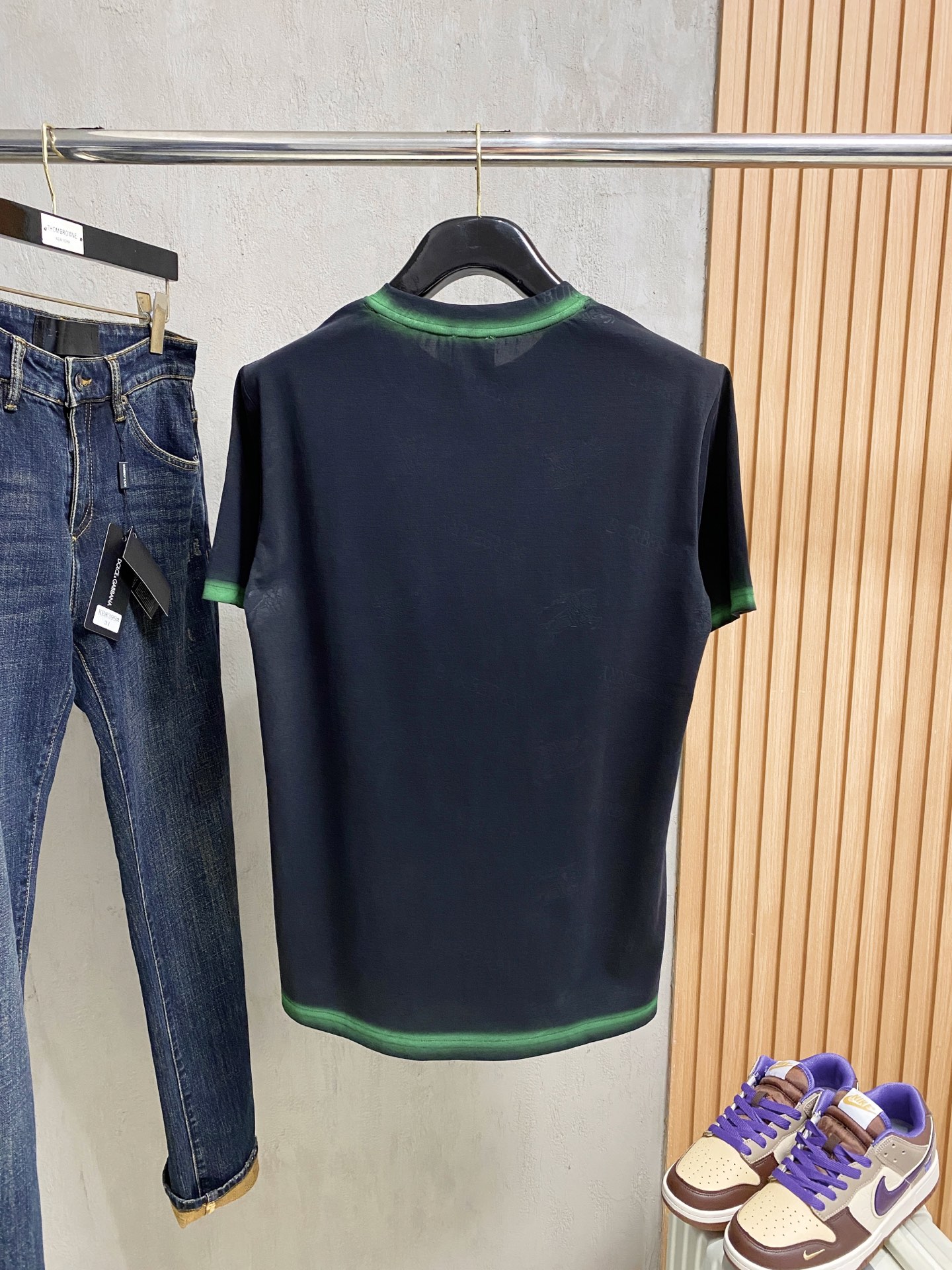 Burberry Couple Basic Clothing Cotton S-l-xl