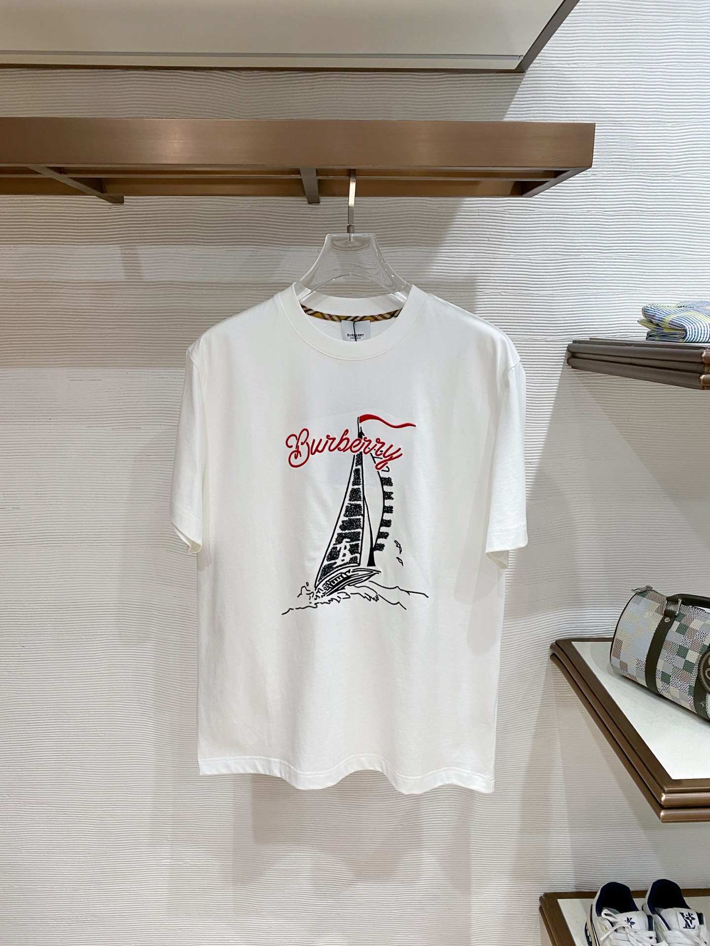 Burberry Basic Clothing Cotton Black S-l-xxl