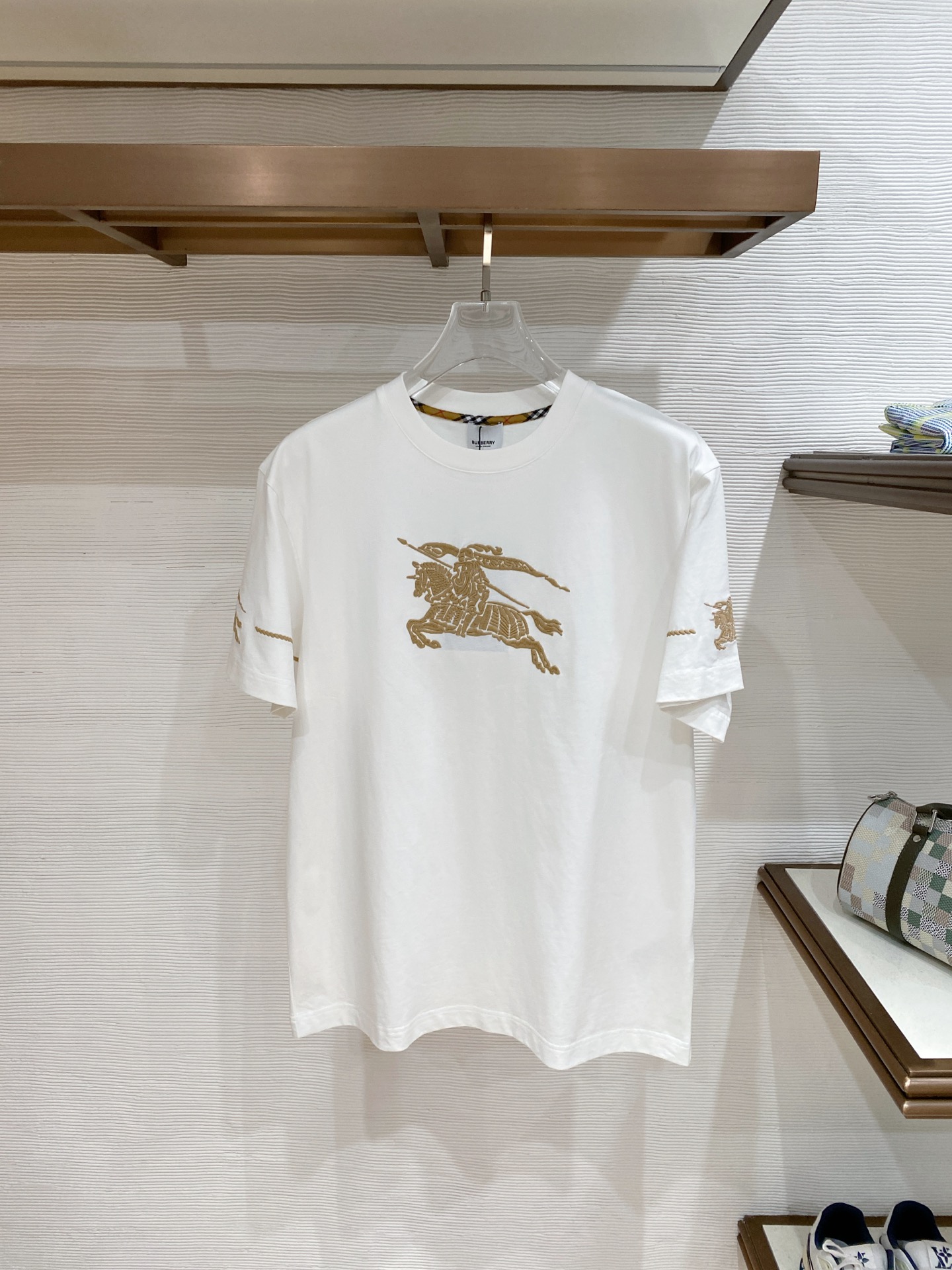 Burberry Basic Clothing Cotton Black S-l-xxl