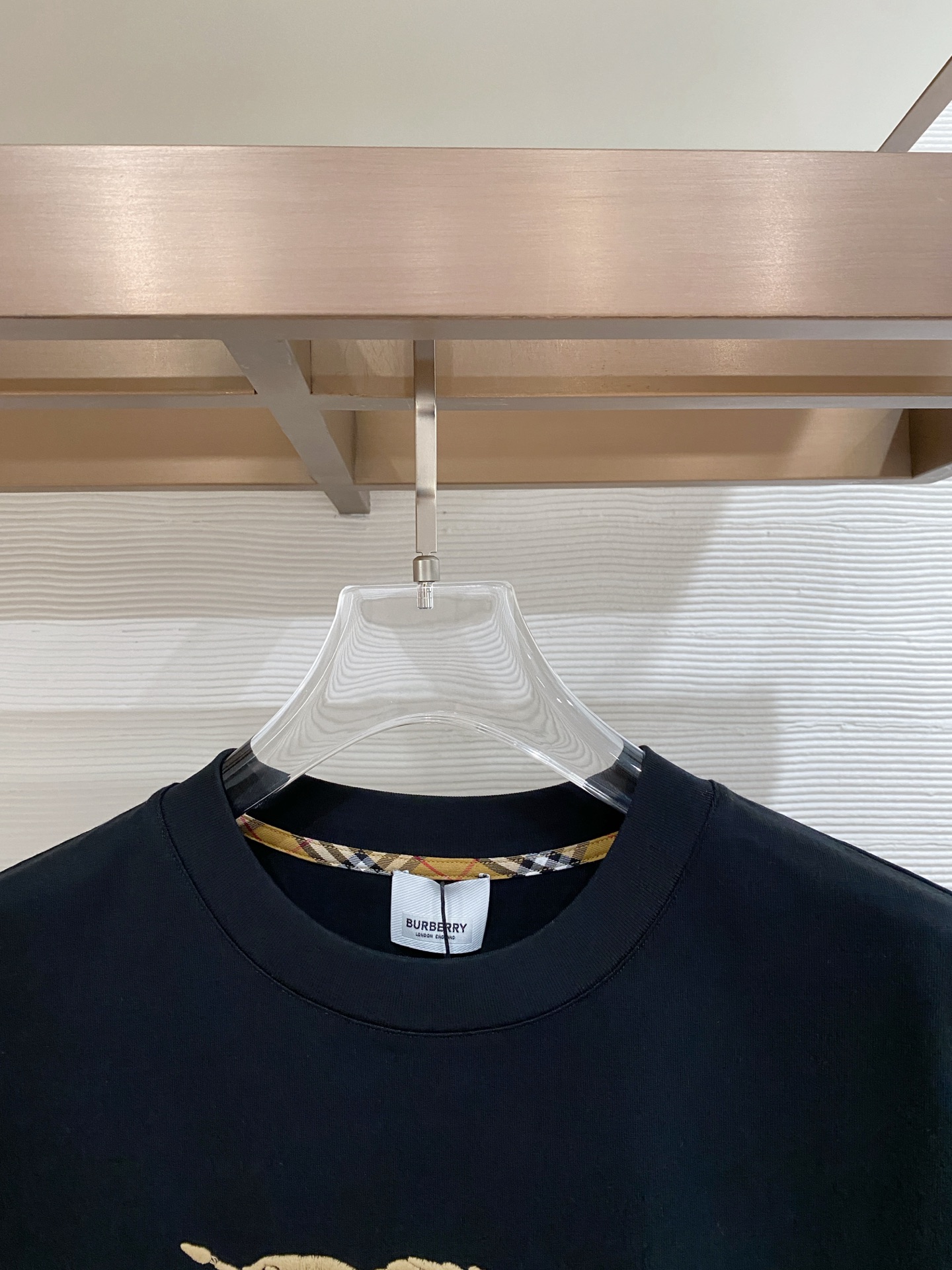 Burberry Basic Clothing Cotton Black S-l-xxl