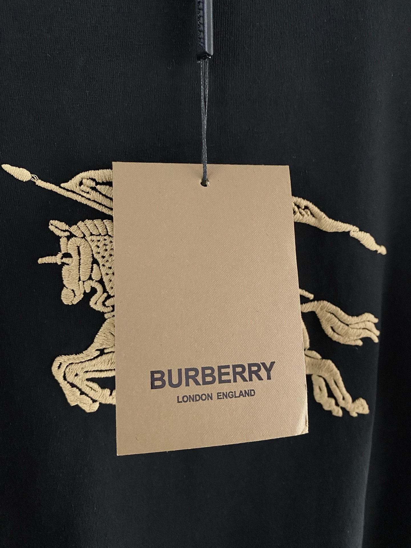 Burberry Basic Clothing Cotton Black S-l-xxl