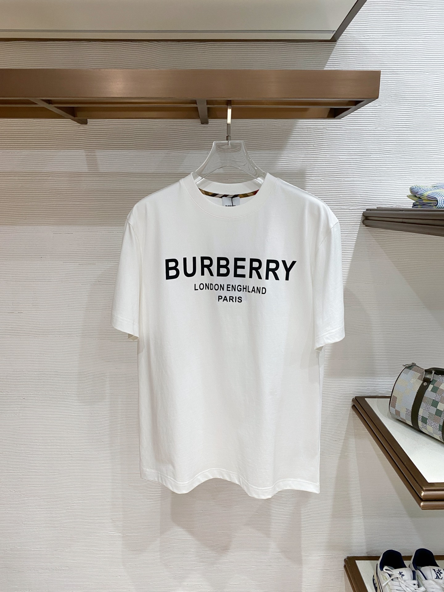 Burberry Basic Clothing Cotton Black S-l-xxl