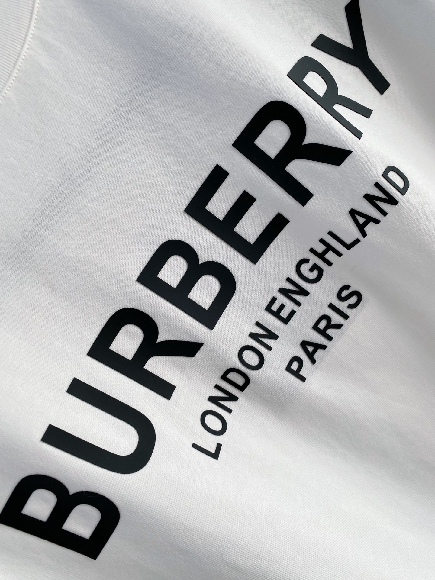 Burberry Basic Clothing Cotton Black S-l-xxl