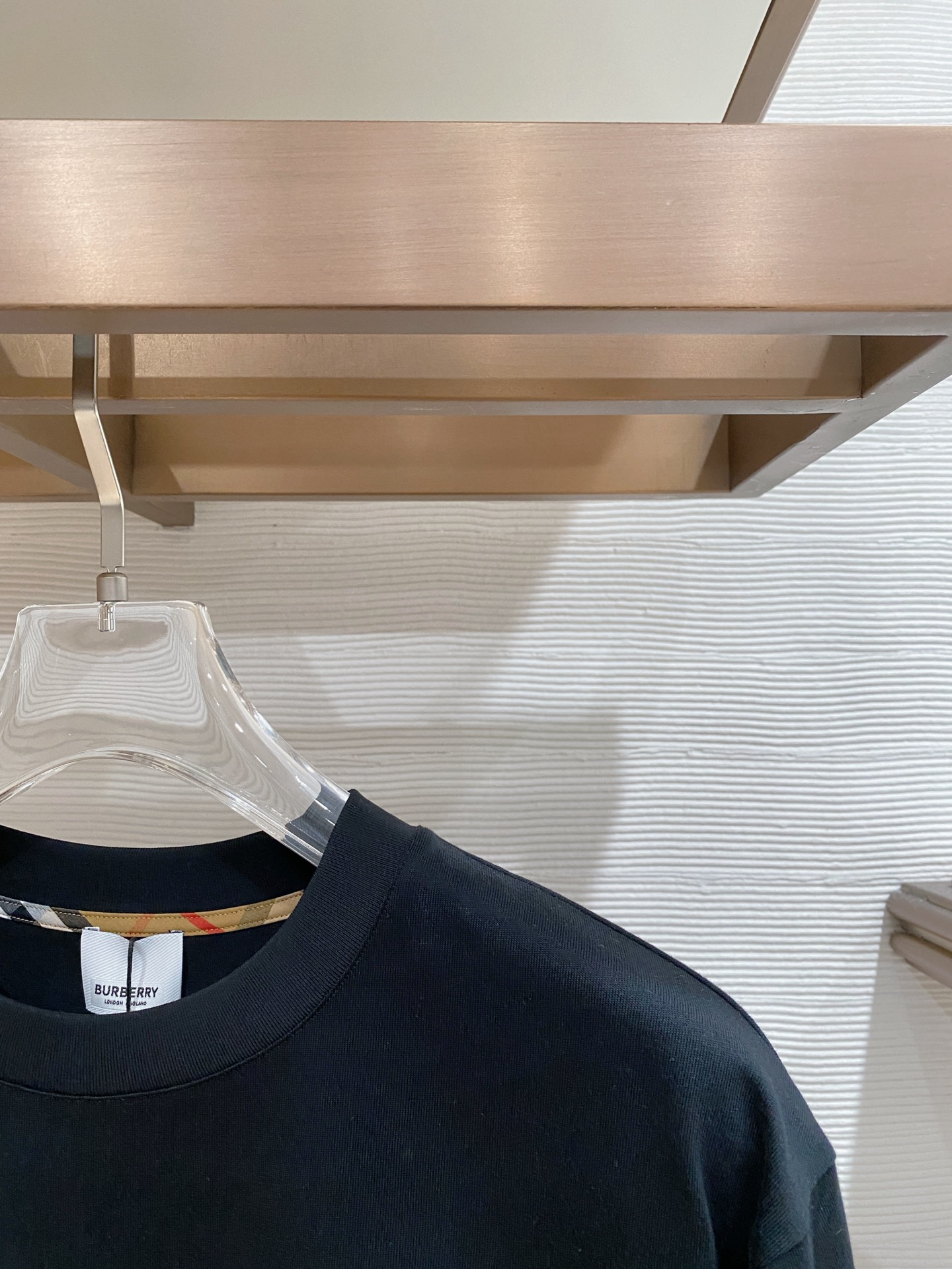 Burberry Basic Clothing Cotton Black S-l-xxl