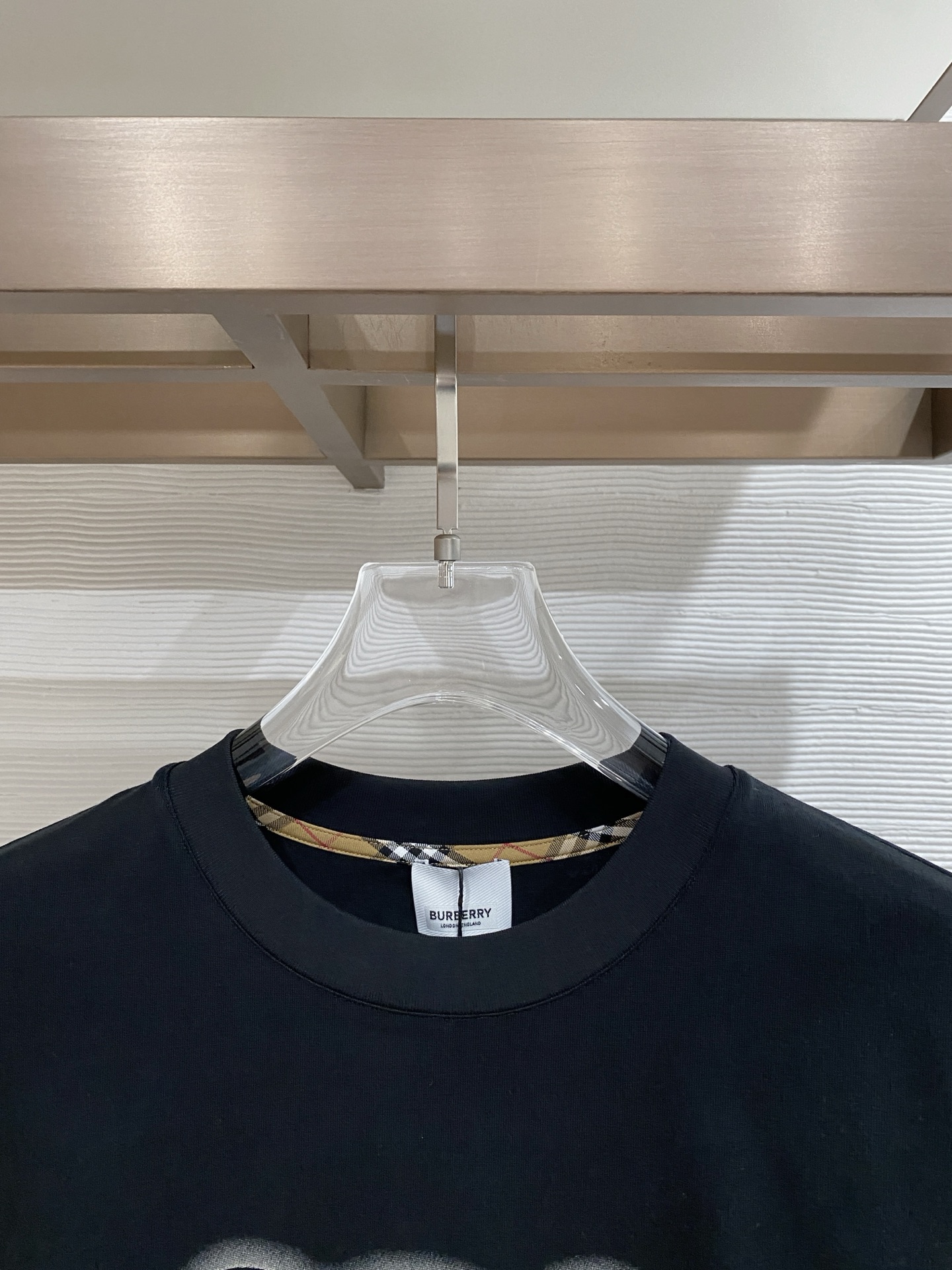 Burberry Basic Clothing Cotton Black S-l-xxl