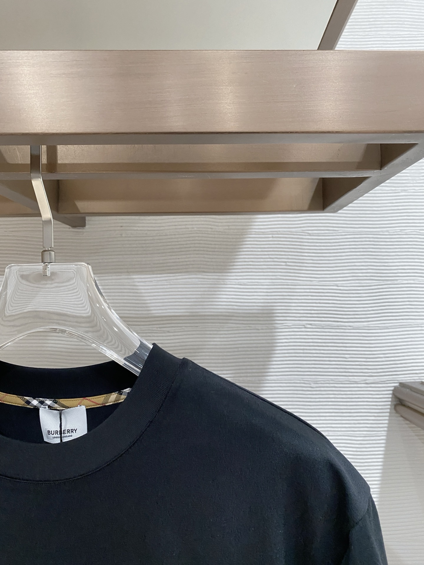 Burberry Basic Clothing Cotton Black S-l-xxl