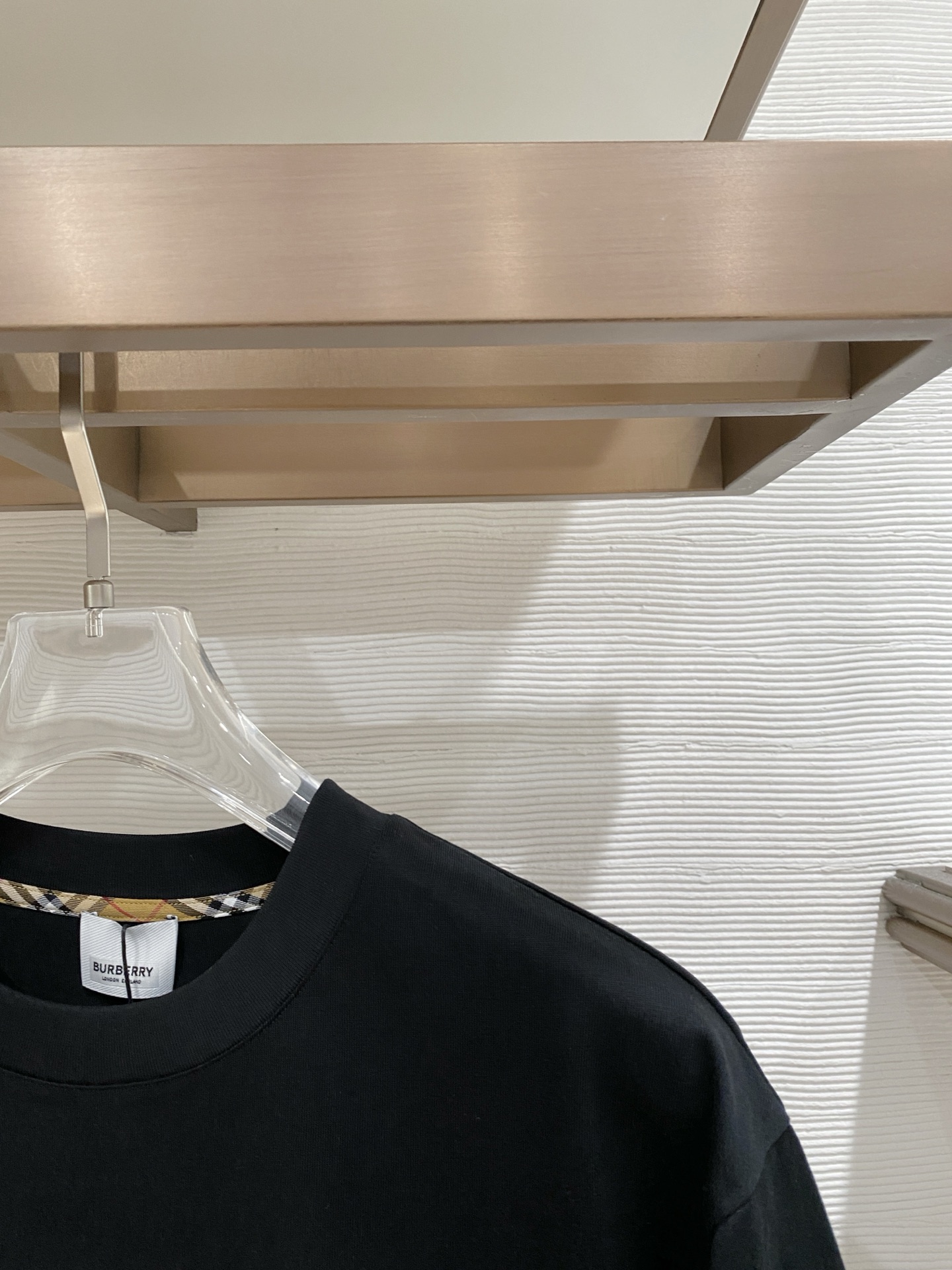 Burberry Basic Clothing Cotton Black S-l-xxl