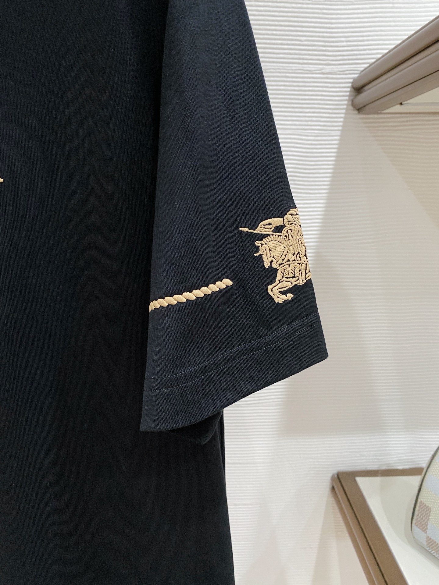 Burberry Basic Clothing Cotton Black S-l-xxl