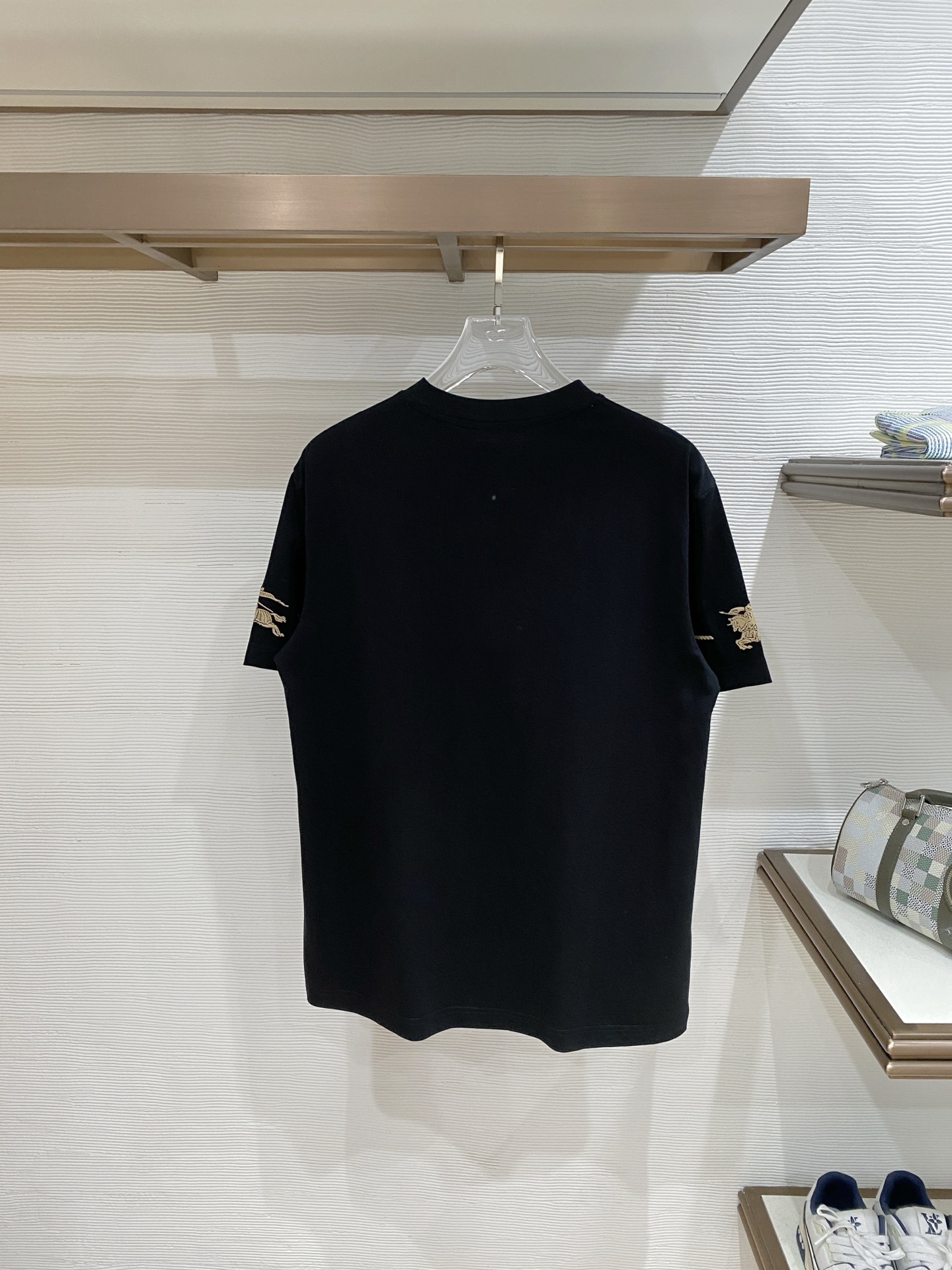 Burberry Basic Clothing Cotton Black S-l-xxl