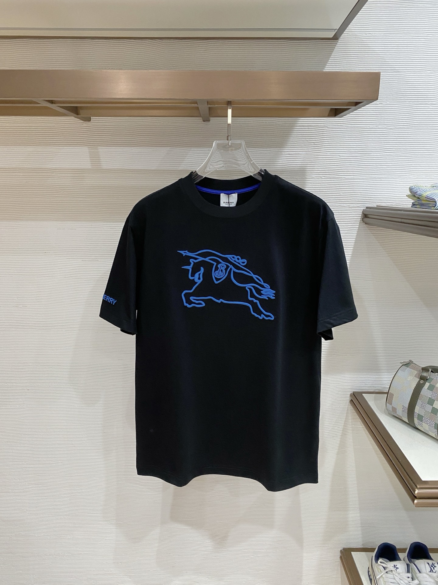 Burberry Basic Clothing Cotton Black S-l-xxl