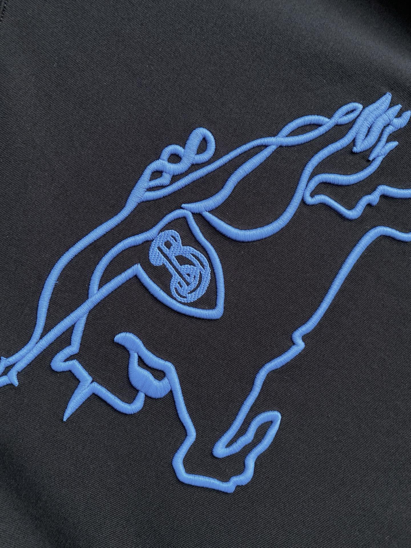 Burberry Basic Clothing Cotton Black S-l-xxl