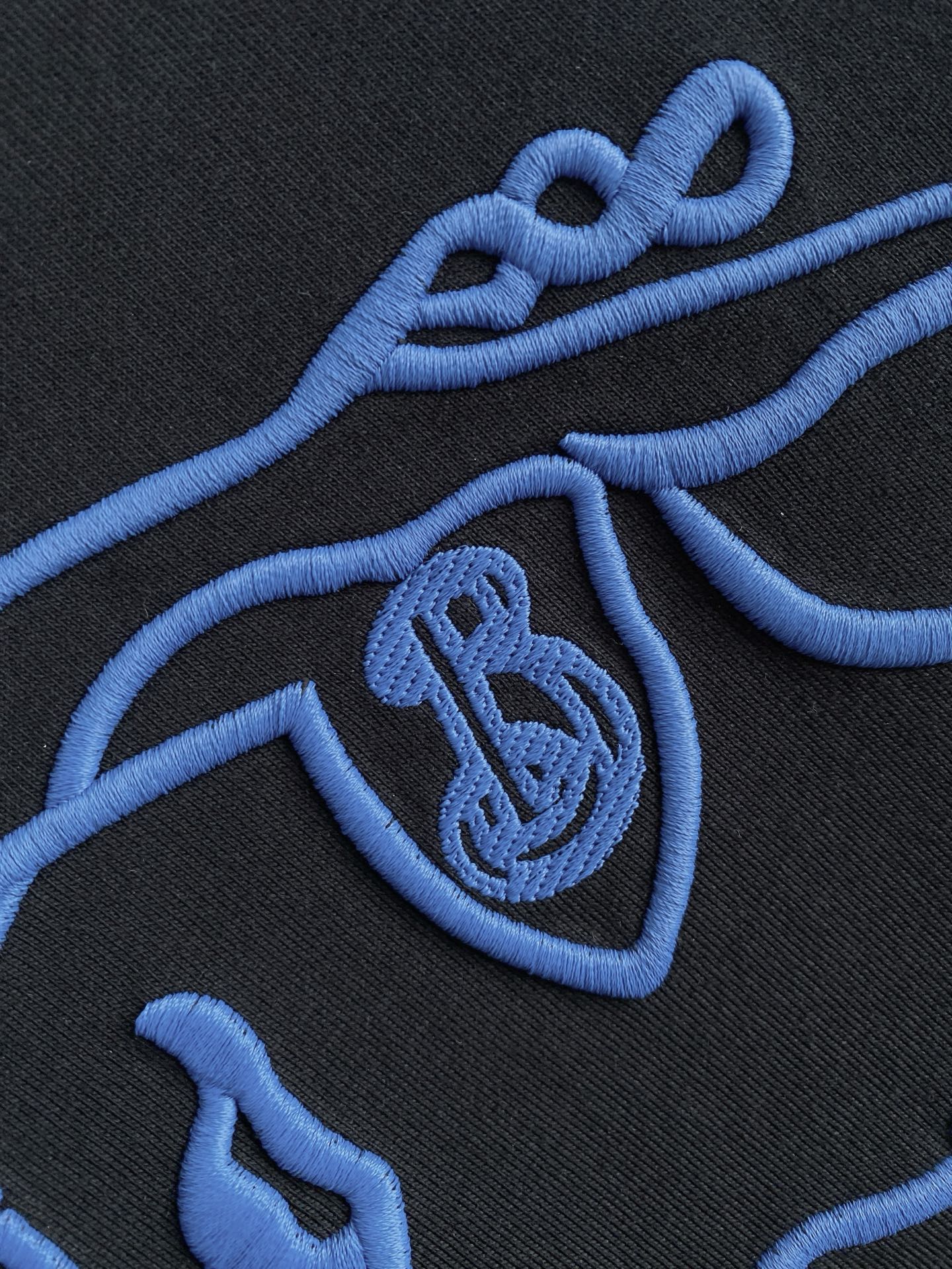 Burberry Basic Clothing Cotton Black S-l-xxl