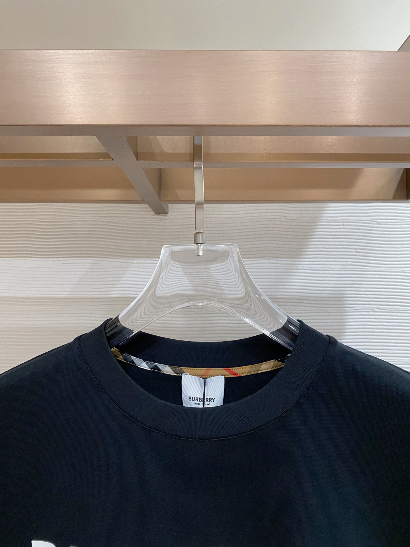 Burberry Basic Clothing Cotton Black S-l-xxl