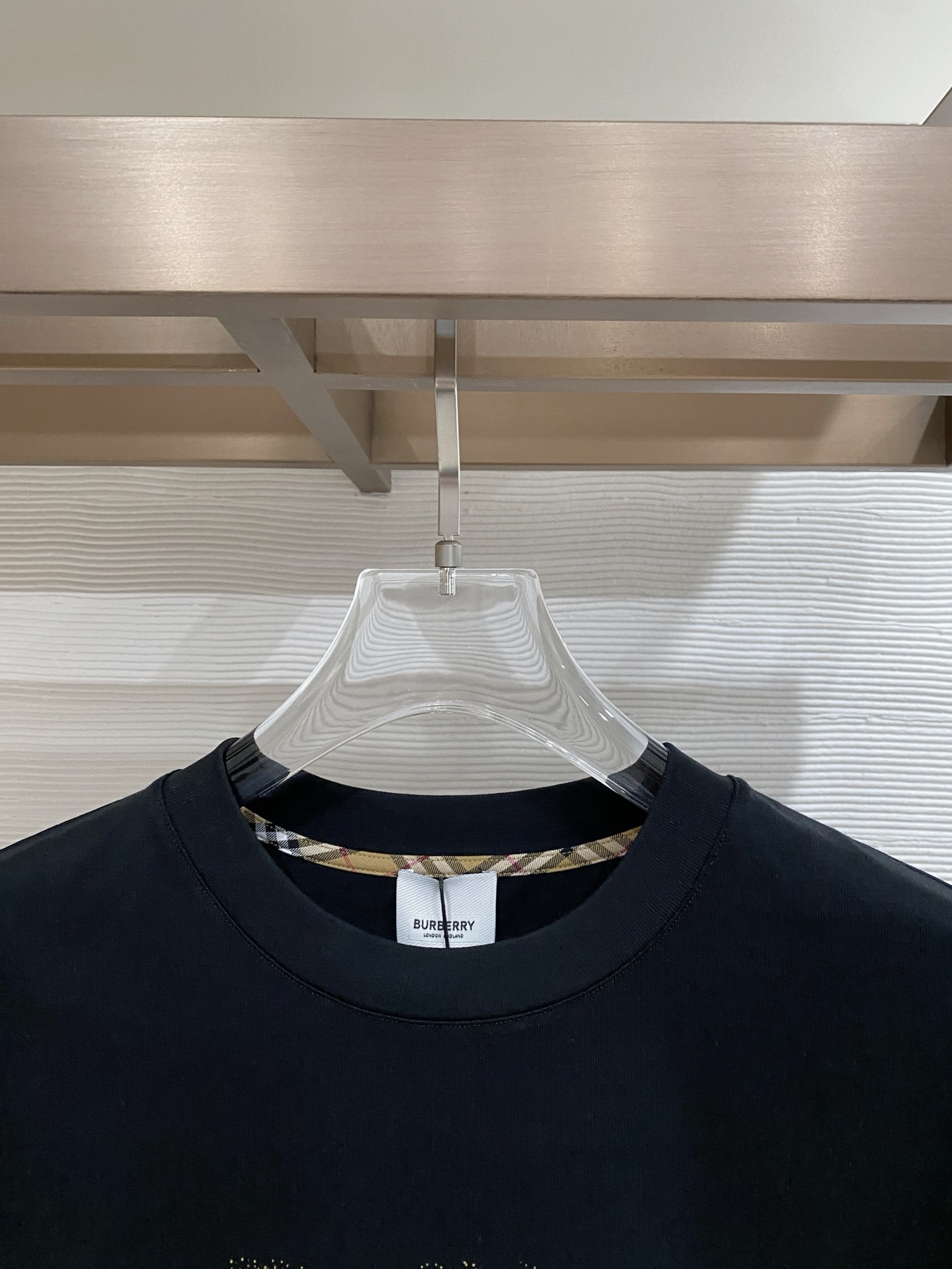 Burberry Basic Clothing Cotton Black S-l-xxl