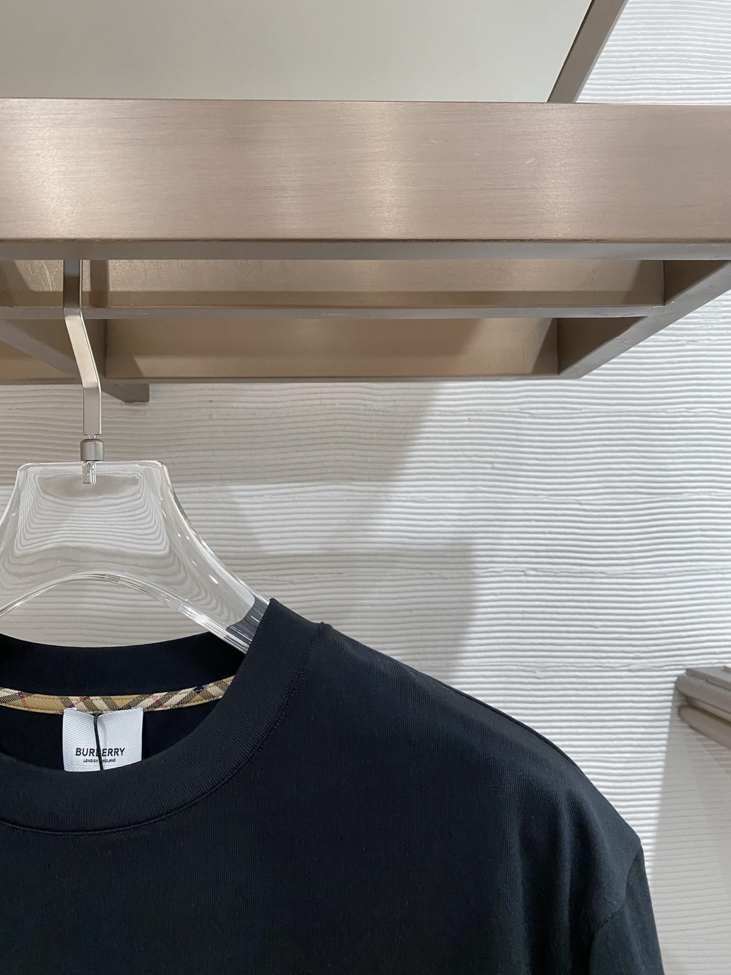 Burberry Basic Clothing Cotton Black S-l-xxl