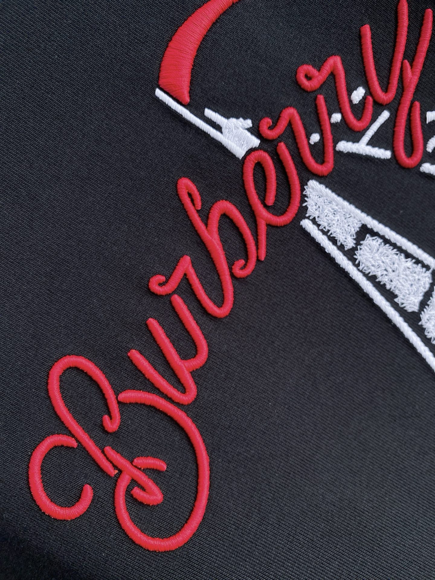 Burberry Basic Clothing Cotton Black S-l-xxl