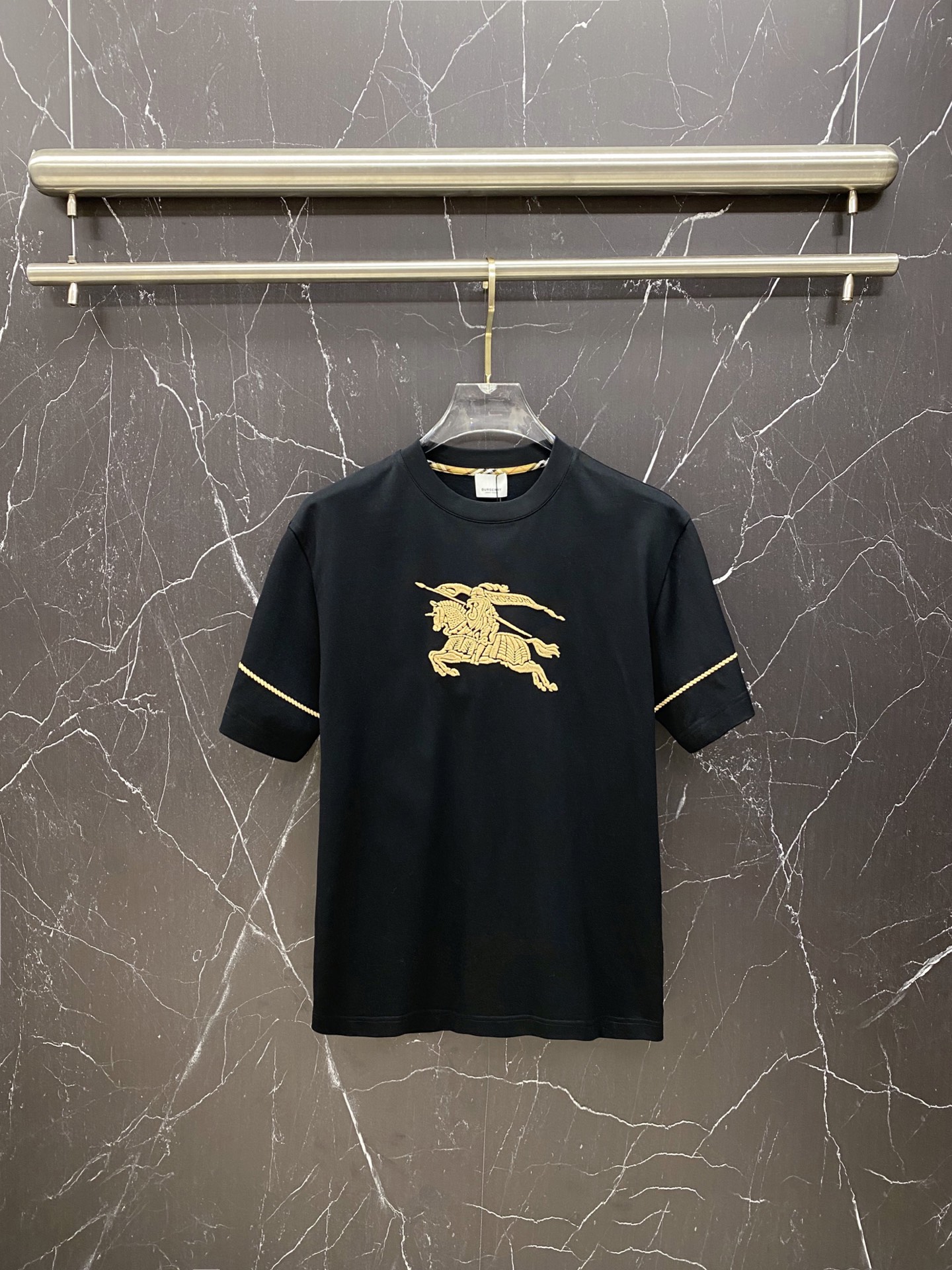 Burberry Basic Clothing Cotton Black S-l-xxl