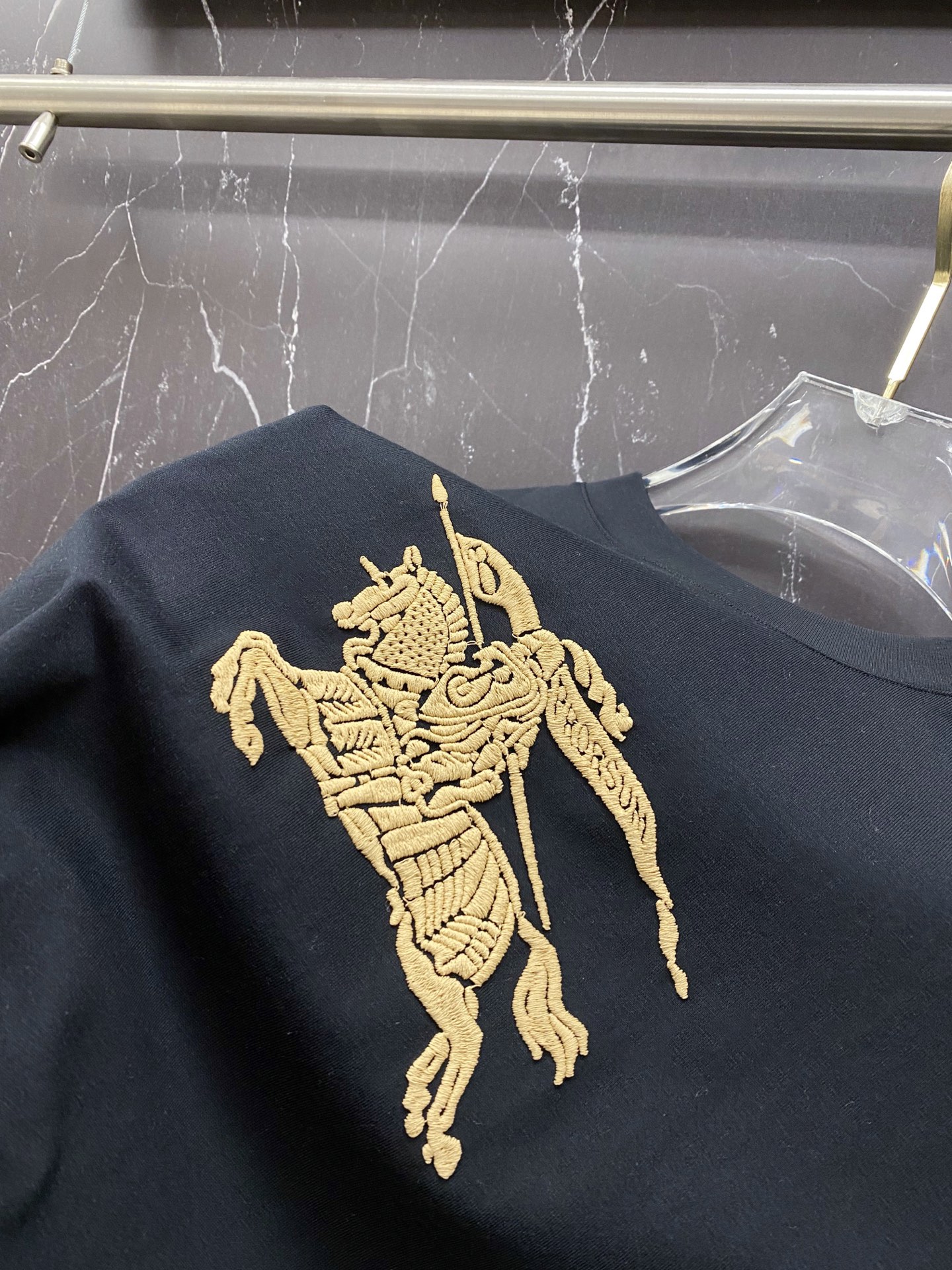 Burberry Basic Clothing Cotton Black S-l-xxl