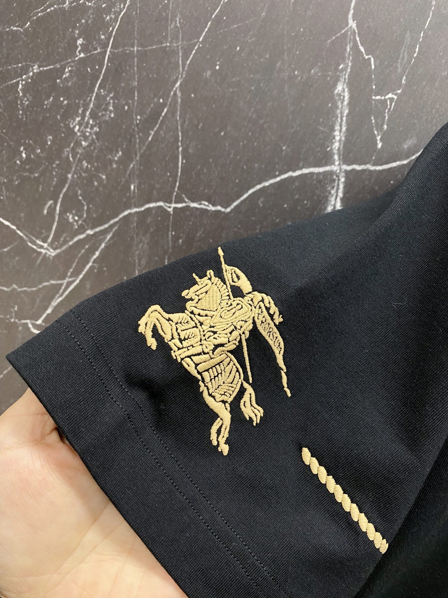 Burberry Basic Clothing Cotton Black S-l-xxl