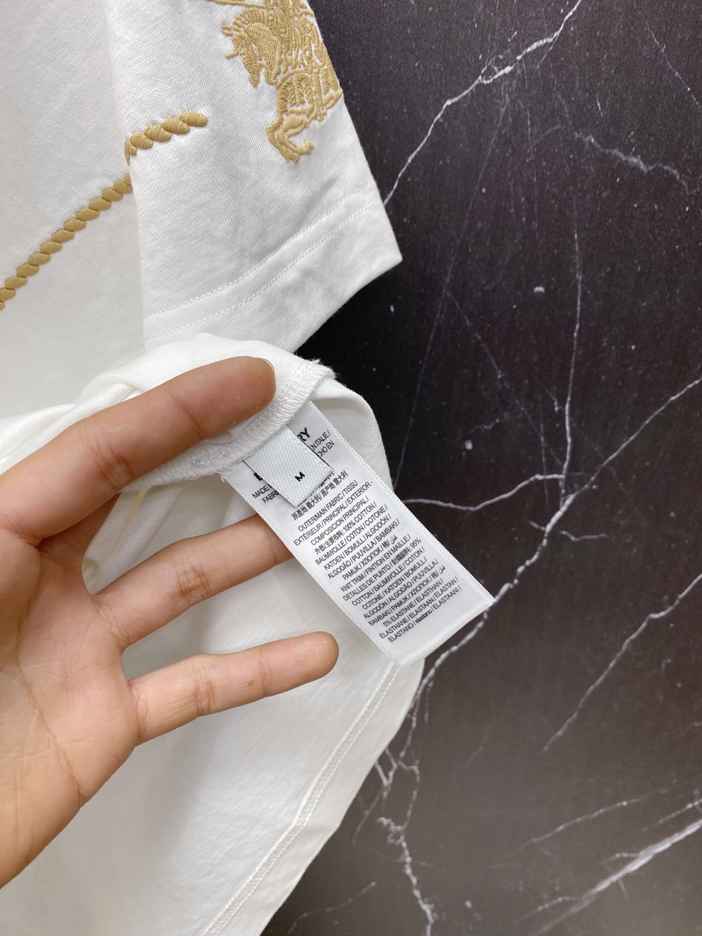 Burberry Basic Clothing Cotton Black S-l-xxl