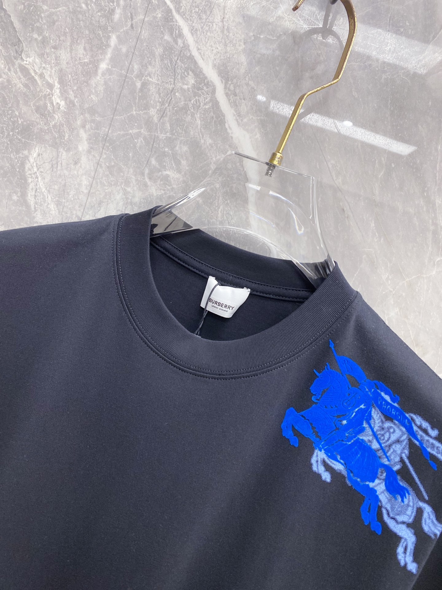 Burberry Basic Clothing Cotton Black S-l-xxl