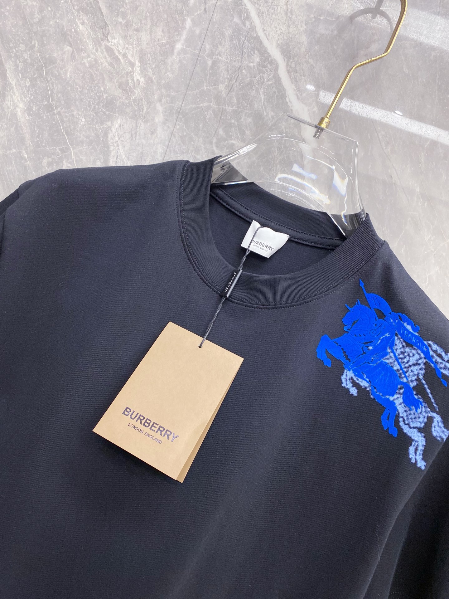 Burberry Basic Clothing Cotton Black S-l-xxl