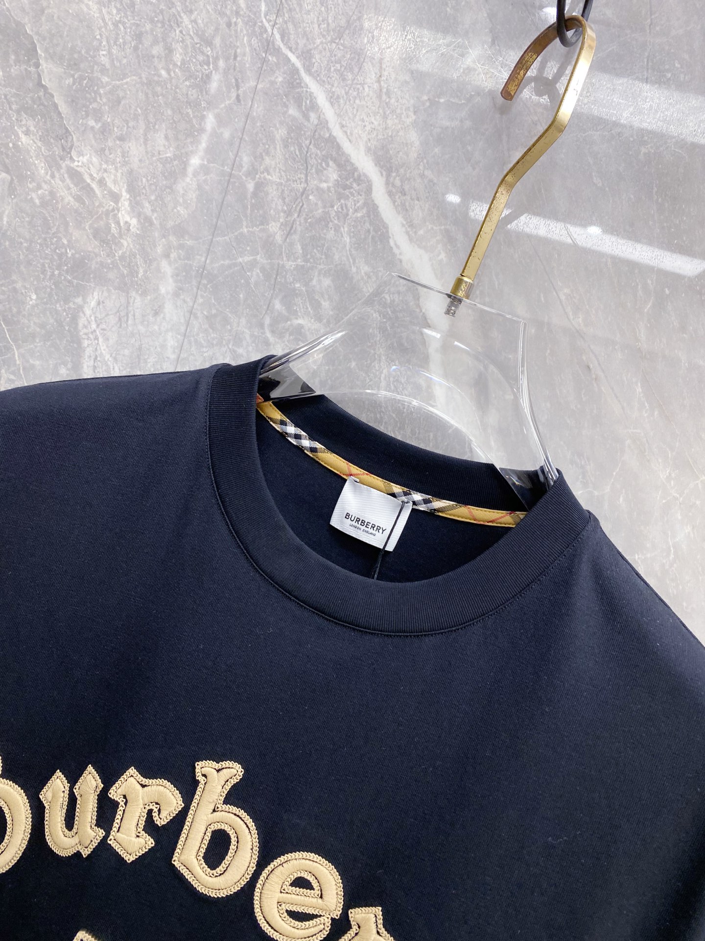 Burberry Basic Clothing Cotton Black S-l-xxl