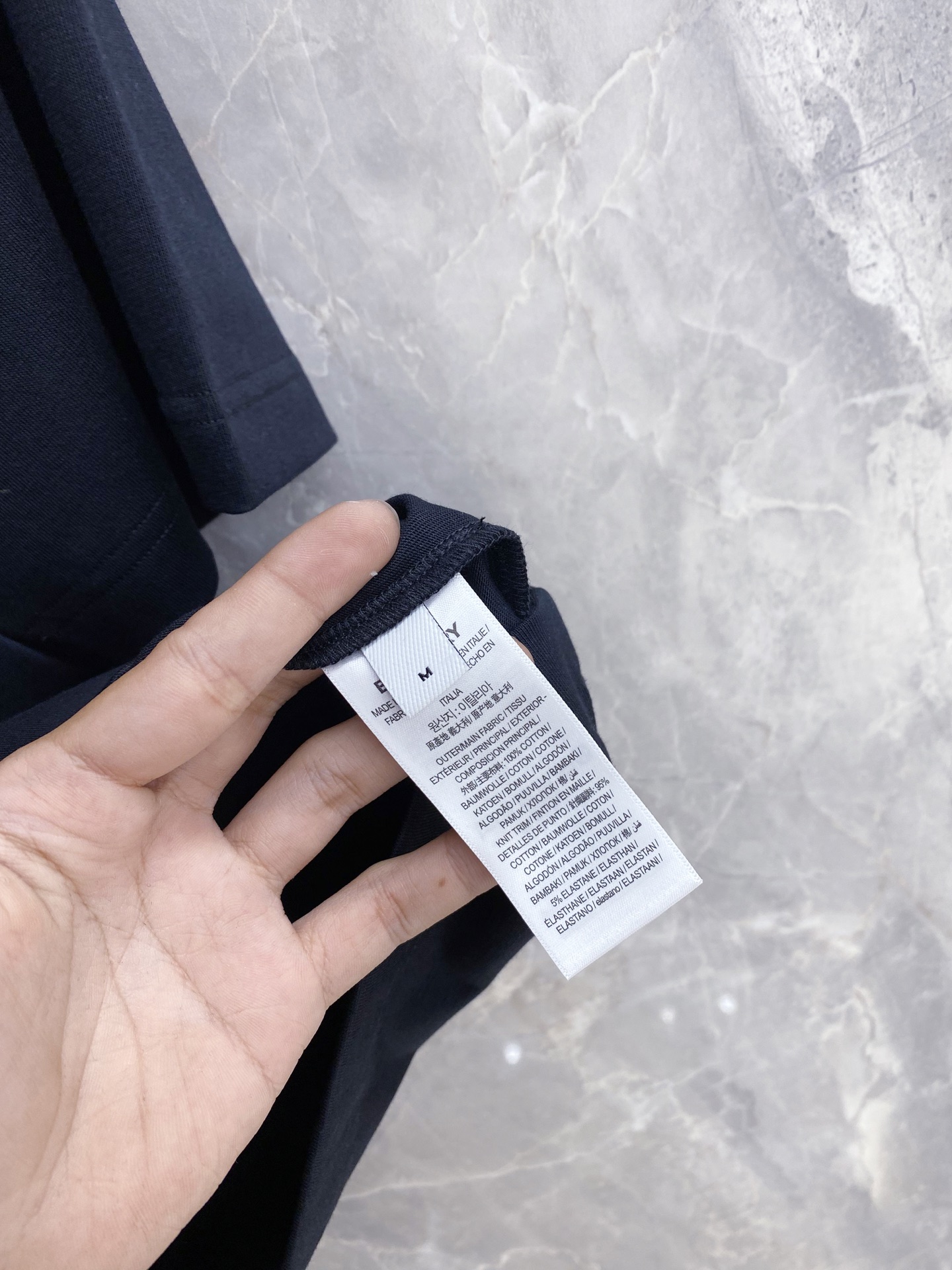 Burberry Basic Clothing Cotton Black S-l-xxl