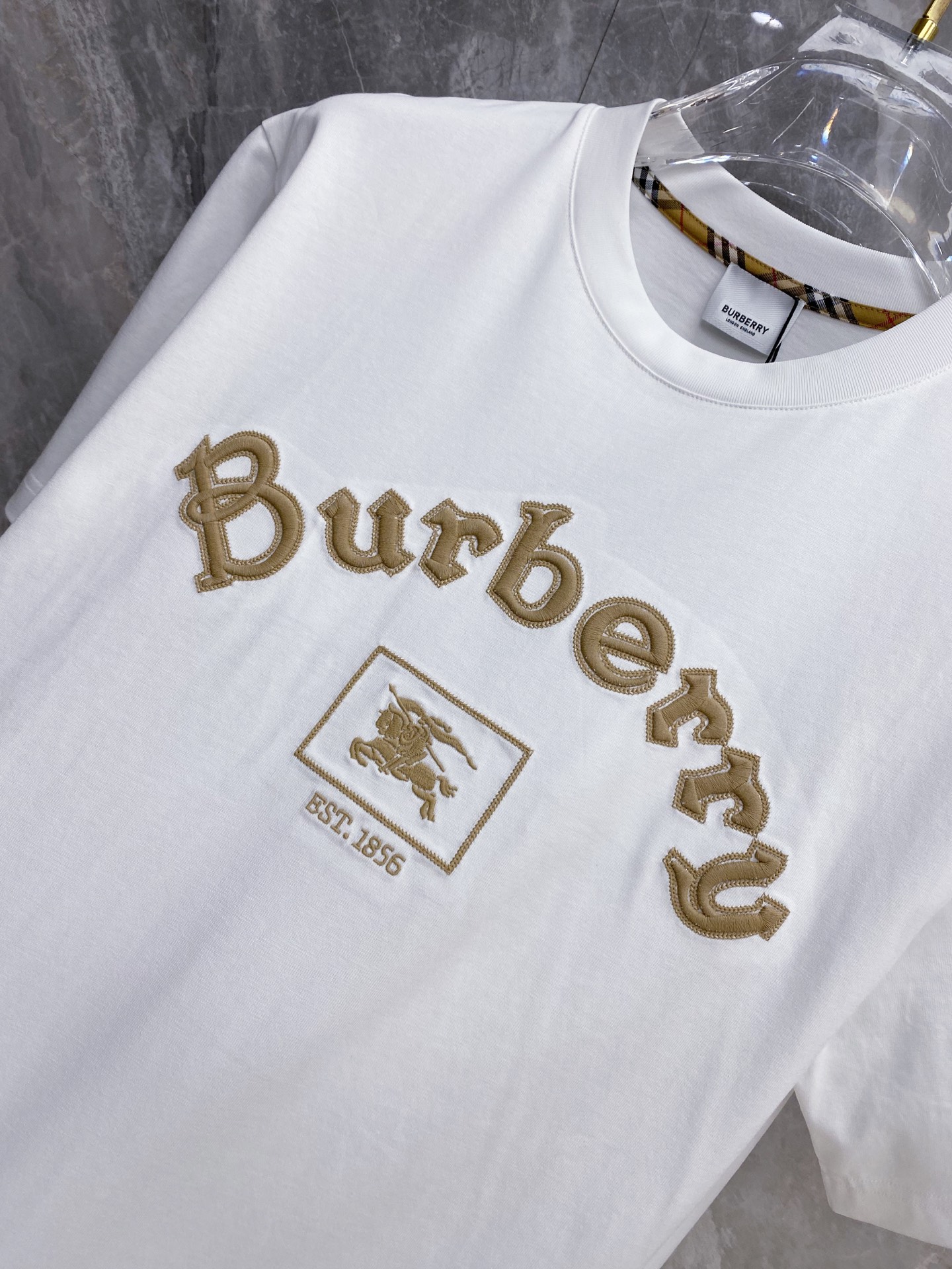 Burberry Basic Clothing Cotton Black S-l-xxl