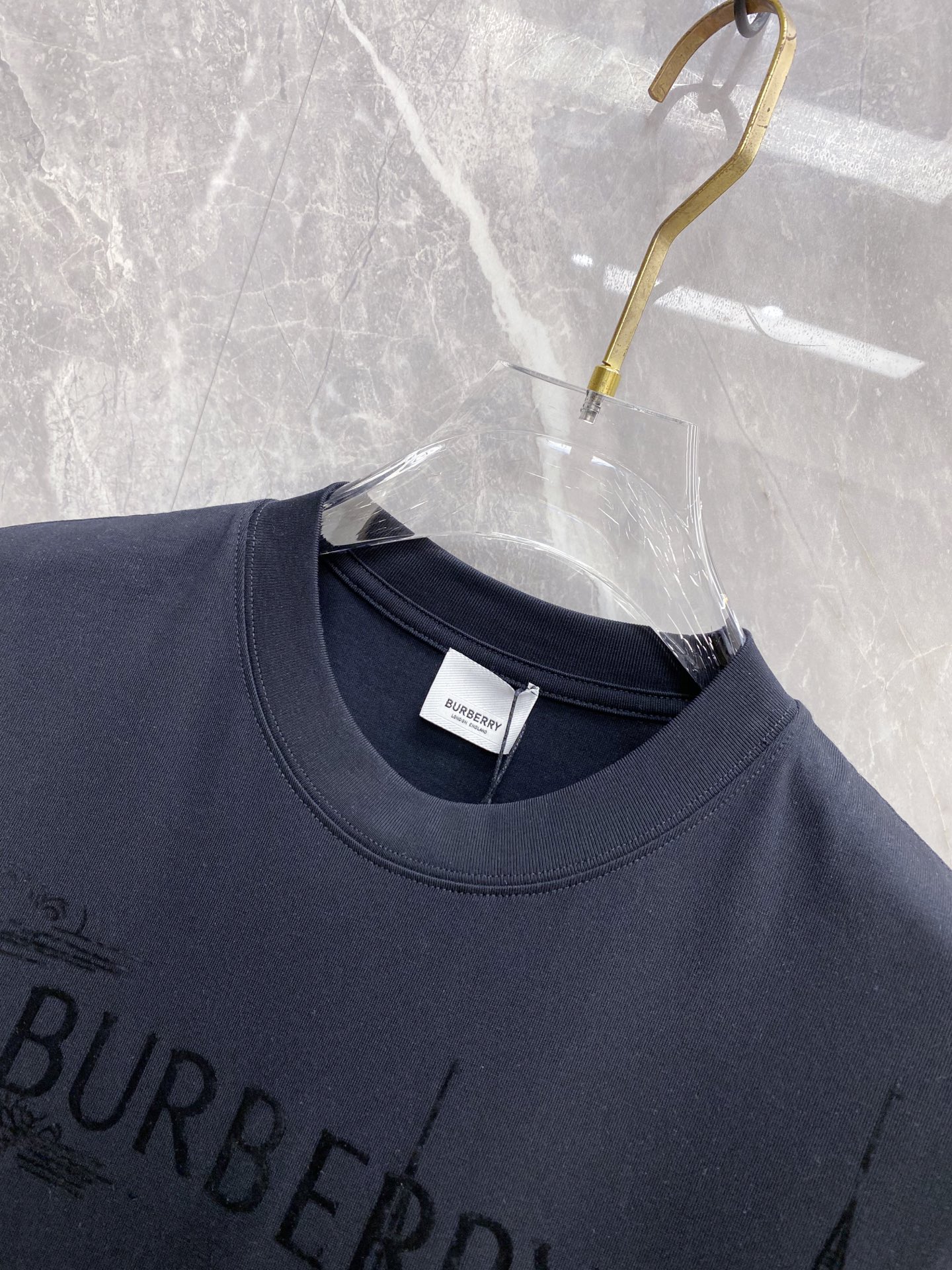 Burberry Basic Clothing Cotton Black S-l-xxl