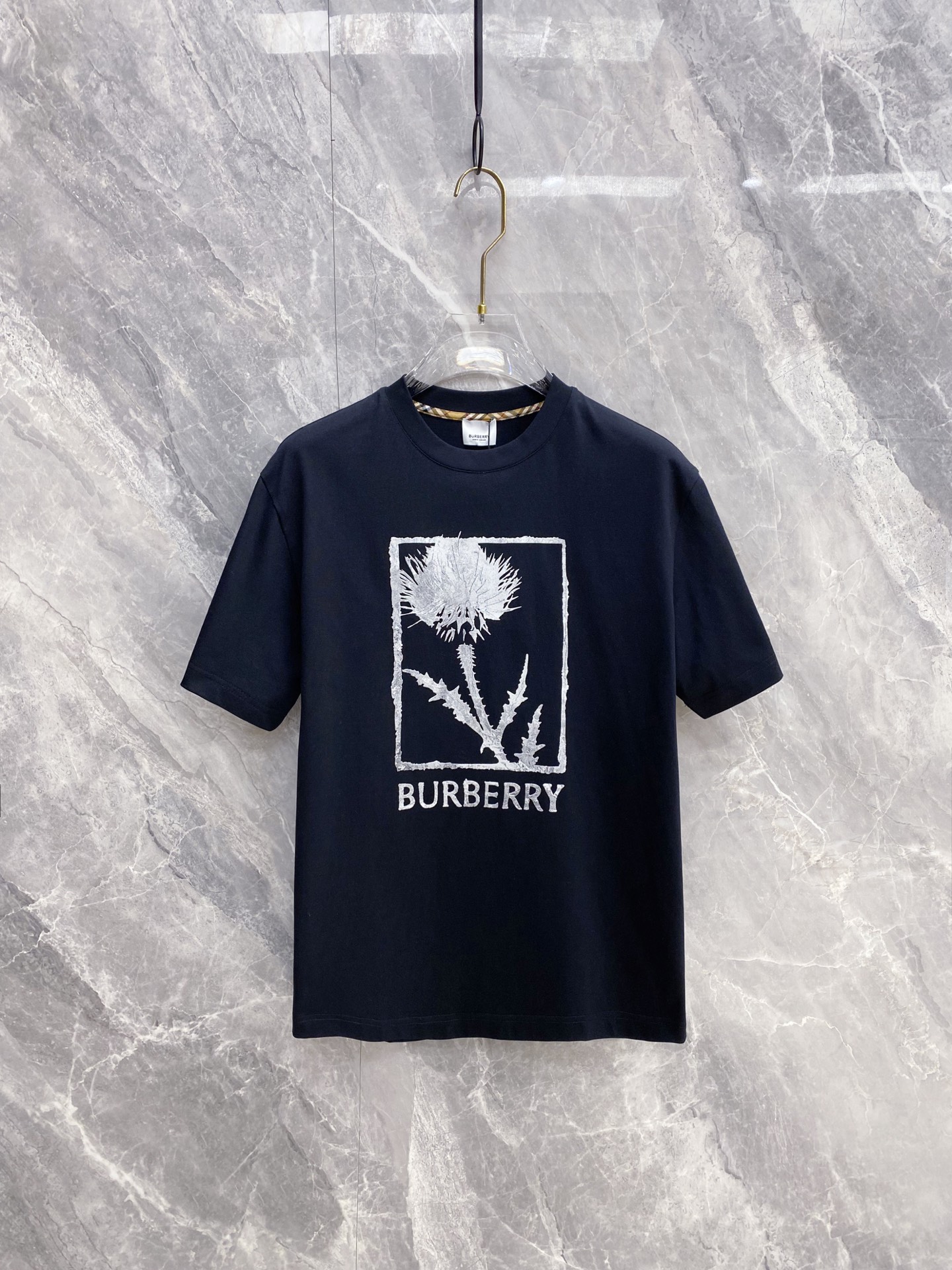 Burberry Basic Clothing Cotton Black S-l-xxl