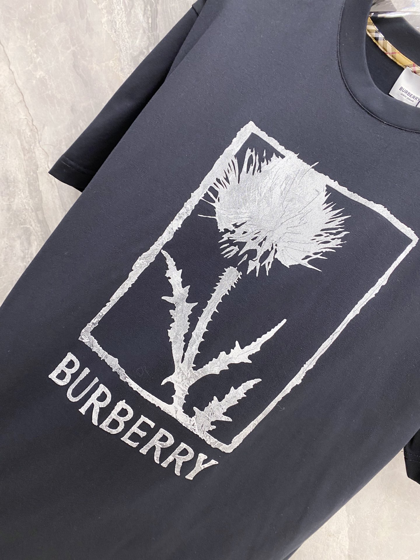 Burberry Basic Clothing Cotton Black S-l-xxl