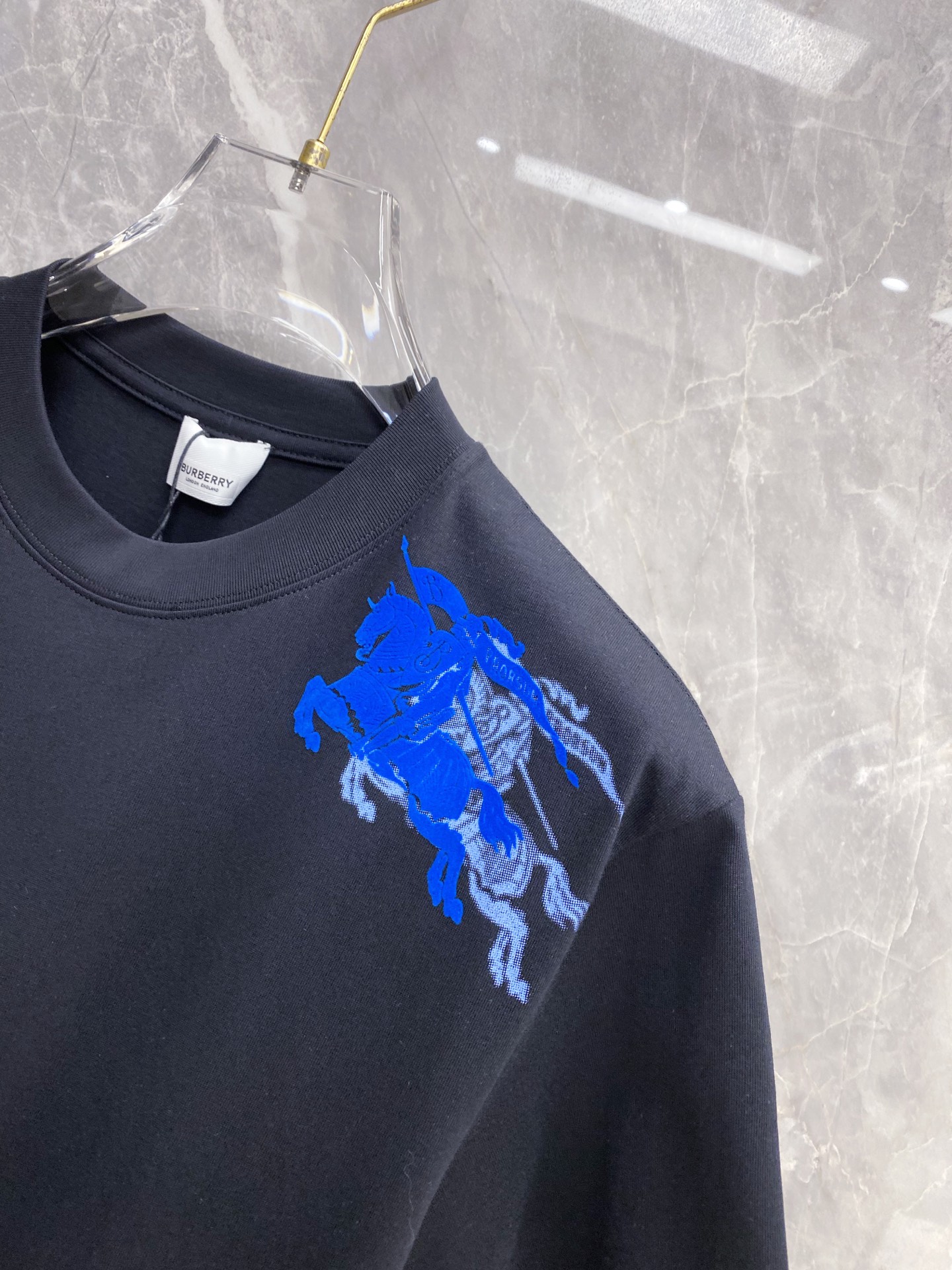 Burberry Basic Clothing Cotton Black S-l-xxl