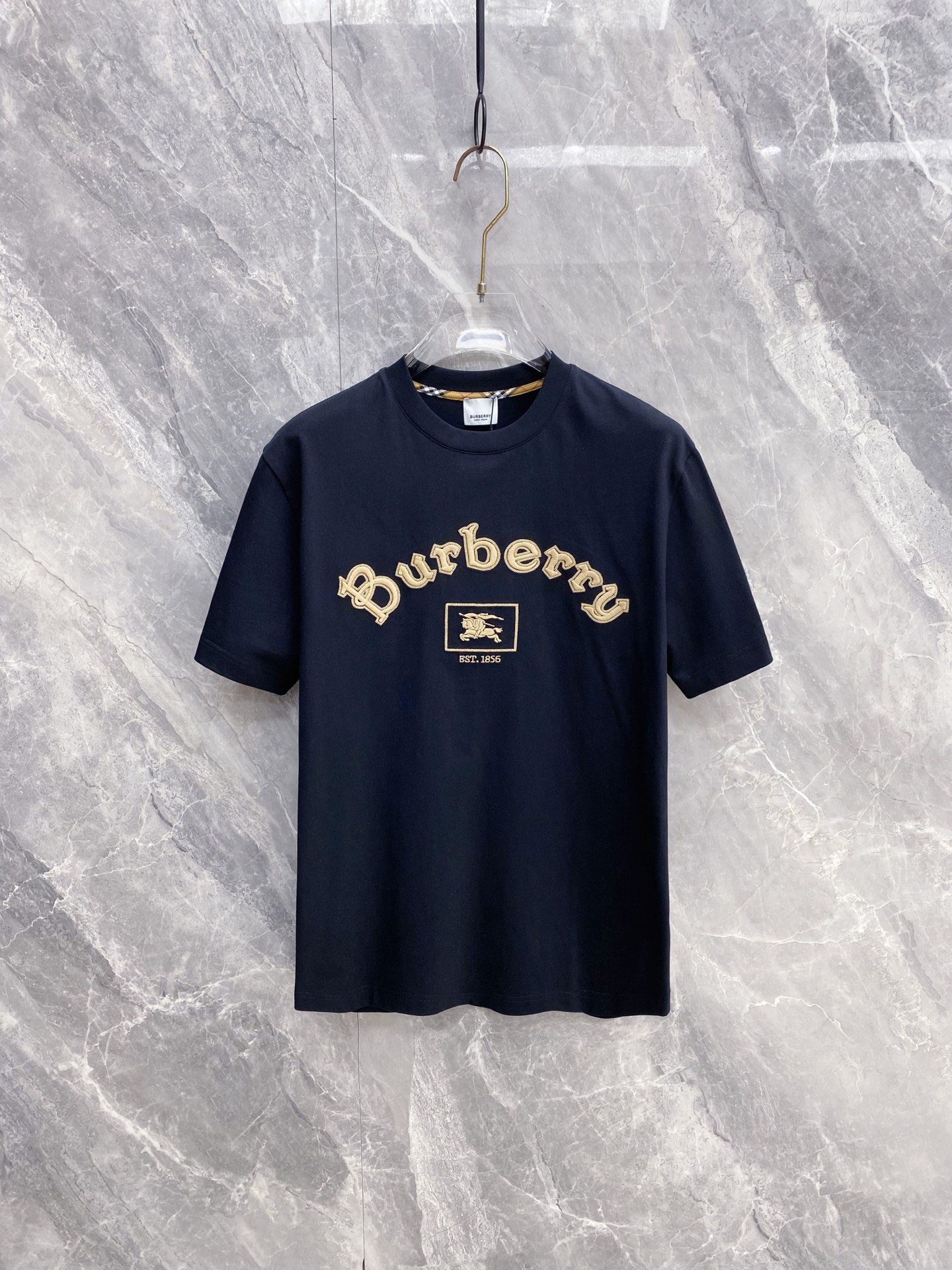 Burberry Basic Clothing Cotton Black S-l-xxl