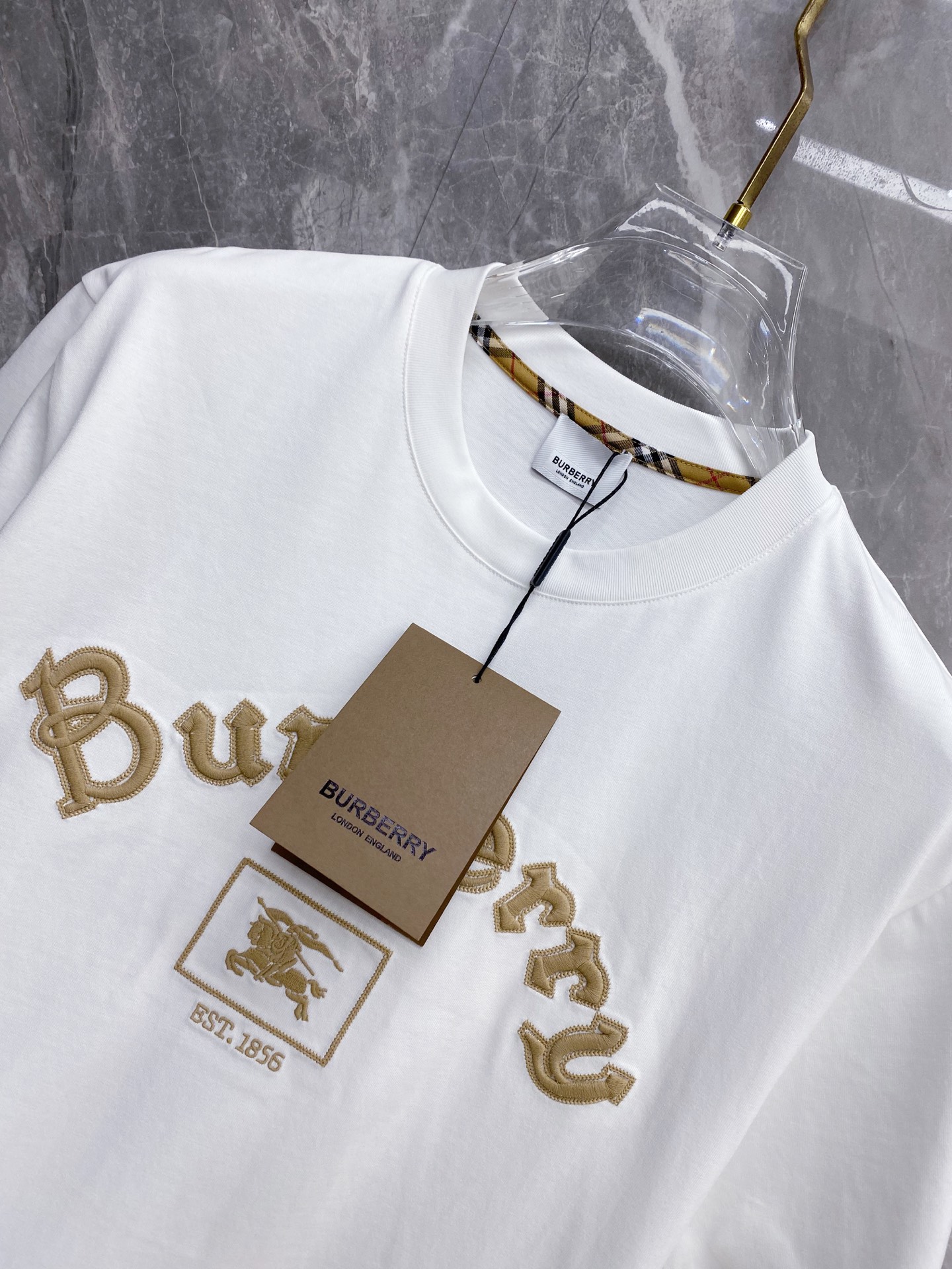 Burberry Basic Clothing Cotton Black S-l-xxl