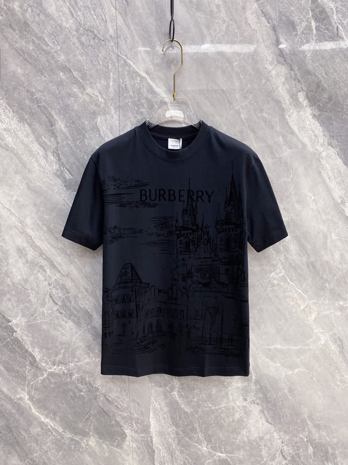 Burberry Basic Clothing Cotton Black S-l-xxl