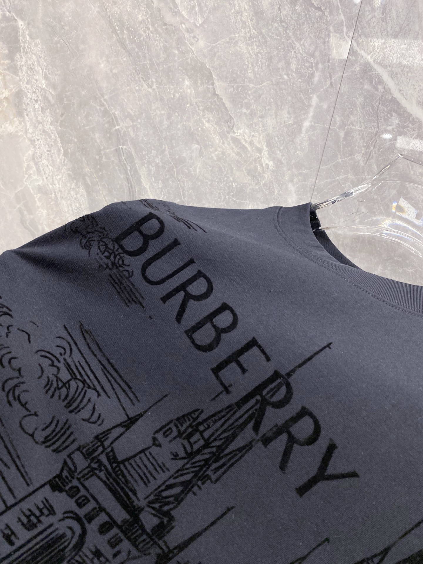 Burberry Basic Clothing Cotton Black S-l-xxl